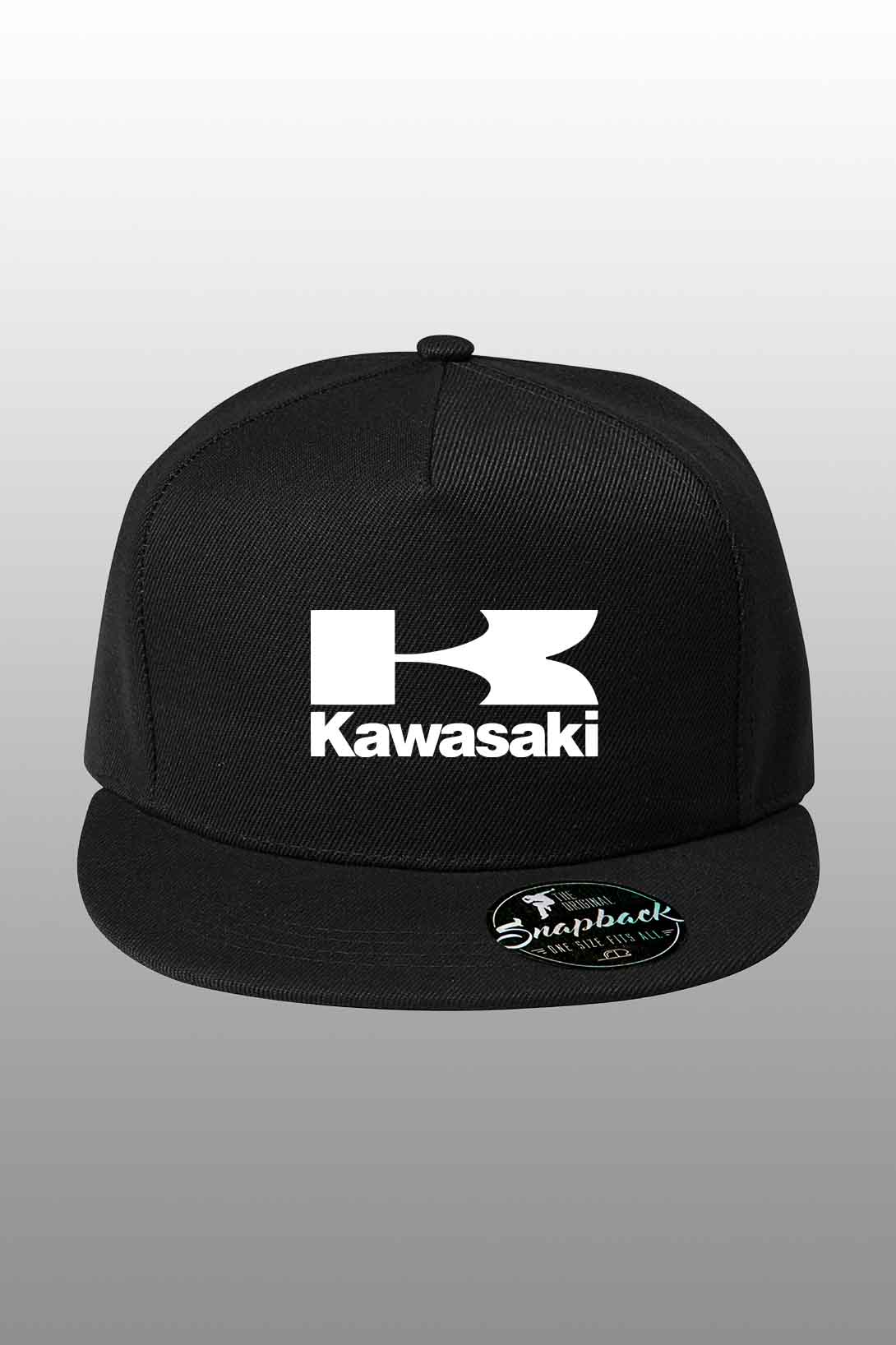 Snapback kšiltovka Kawasaki Barva: Černá