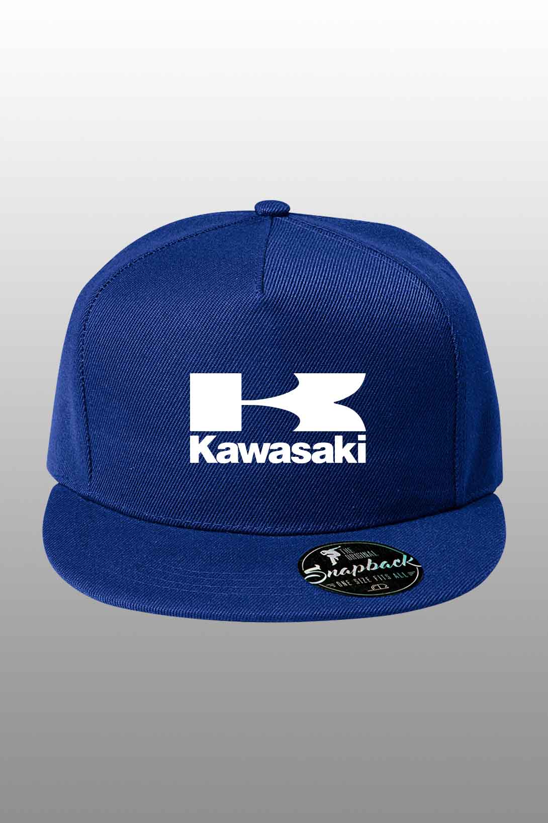 Snapback kšiltovka Kawasaki Barva: Kráľovská modrá