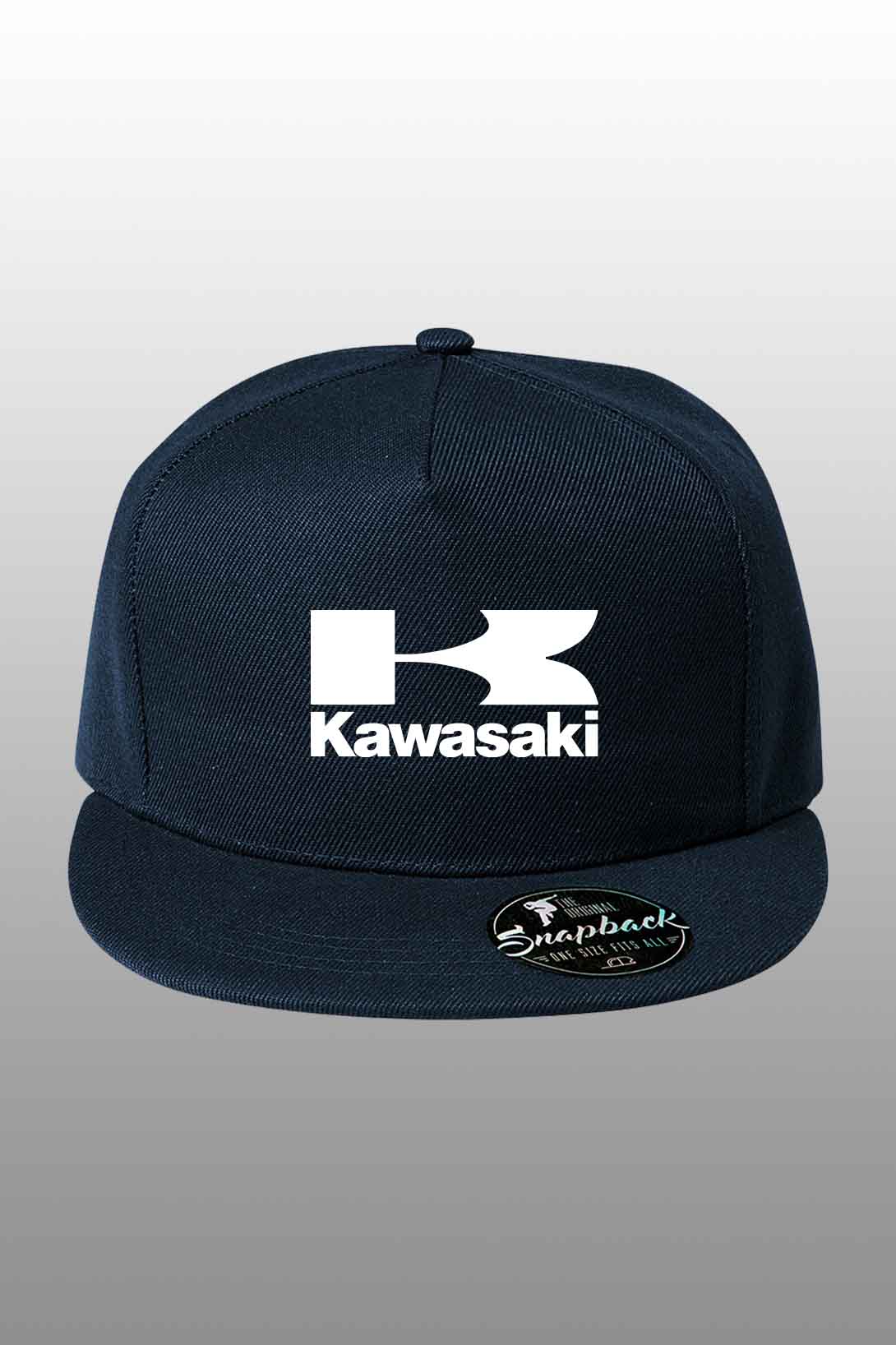 Snapback kšiltovka Kawasaki Barva: Tmavomodrá
