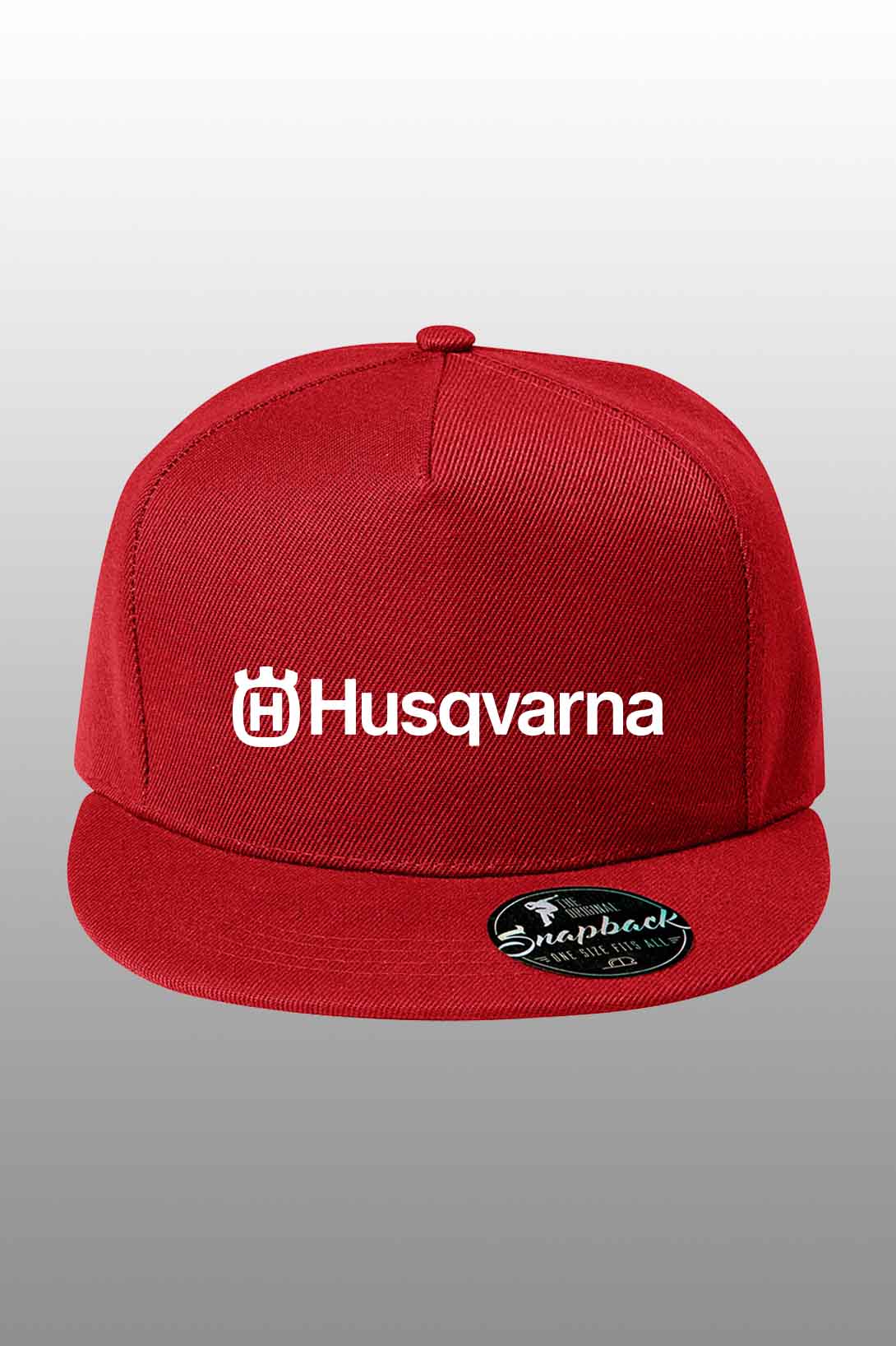 Snapback kšiltovka Husqvarna Barva: Červená