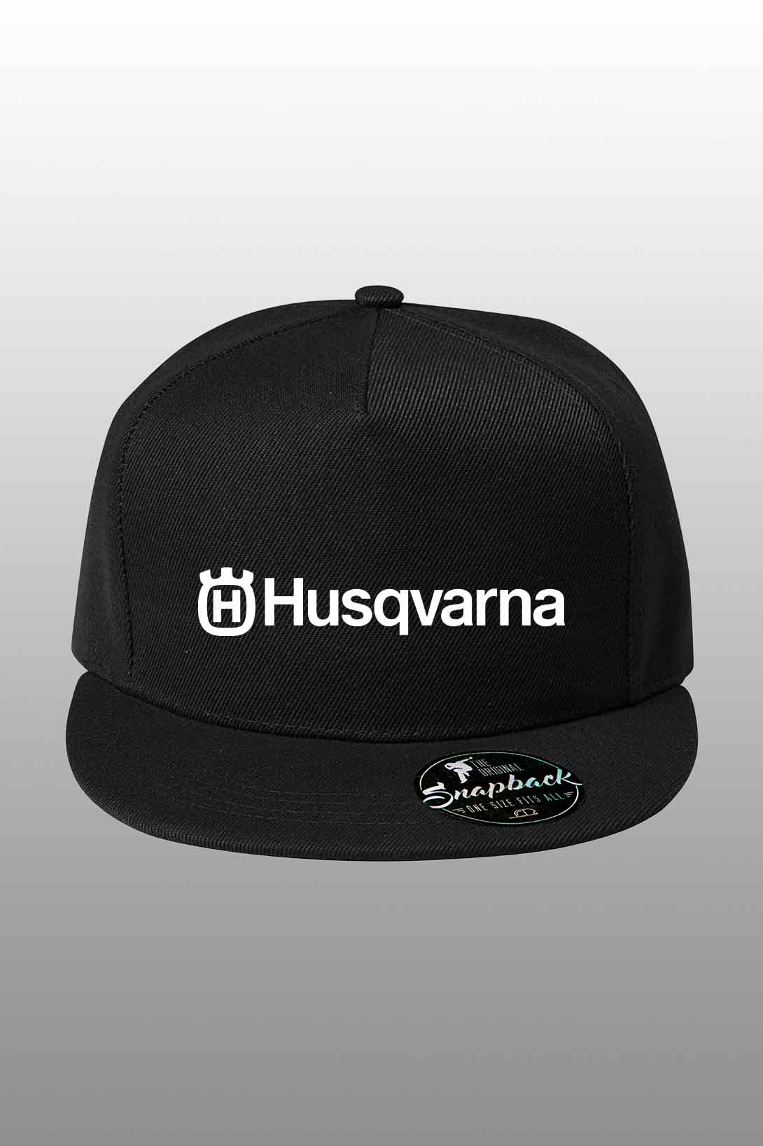 Snapback kšiltovka Husqvarna Barva: Černá