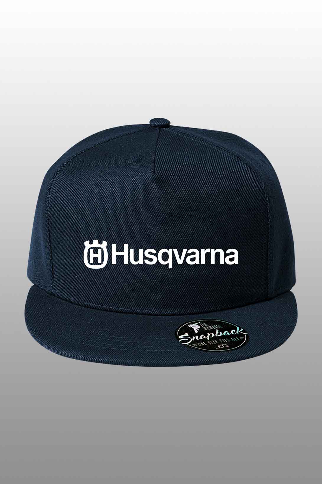 Snapback kšiltovka Husqvarna Barva: Tmavomodrá