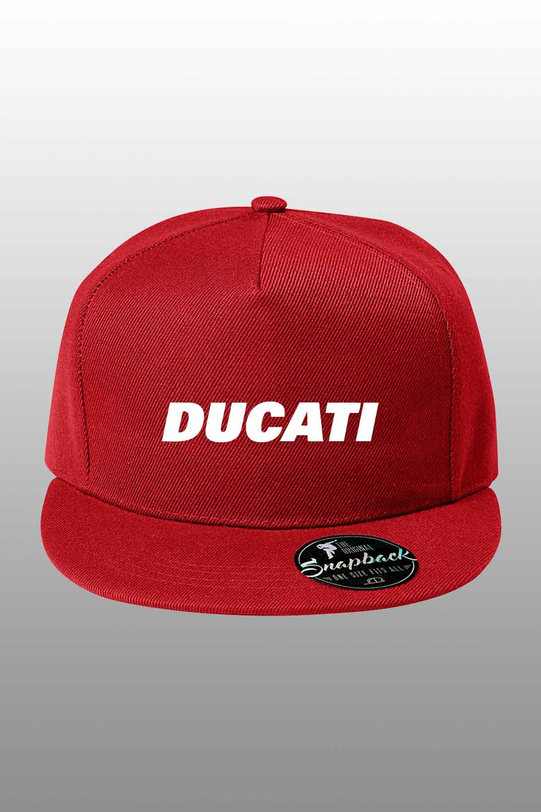 Snapback kšiltovka Ducati Barva: Červená