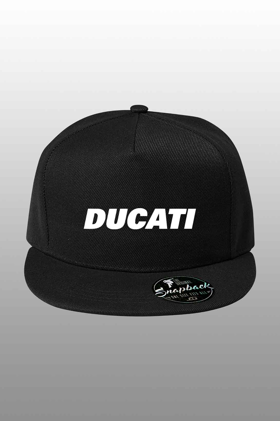 Snapback kšiltovka Ducati Barva: Černá