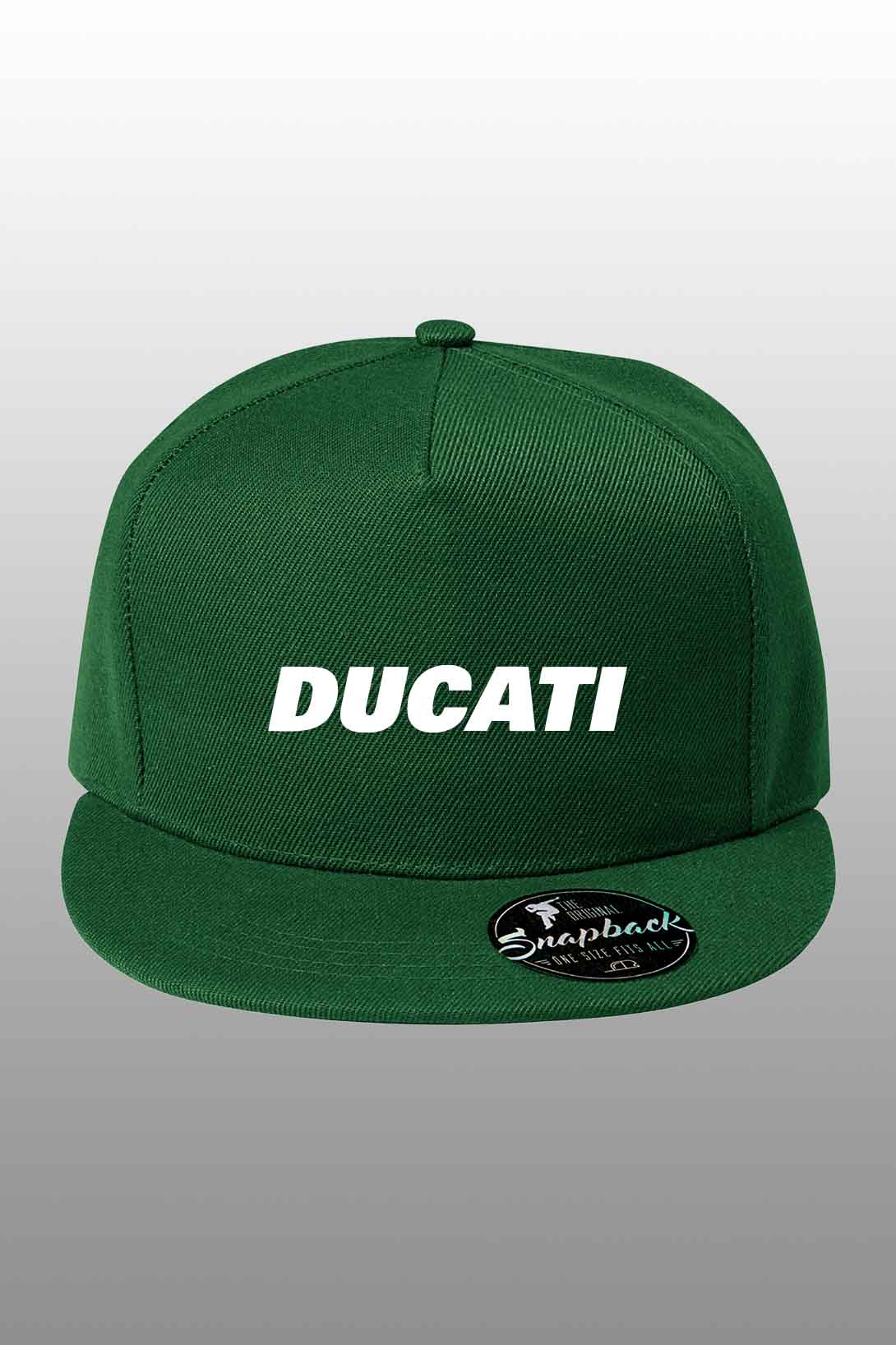 Snapback kšiltovka Ducati Barva: Láhvově zelená