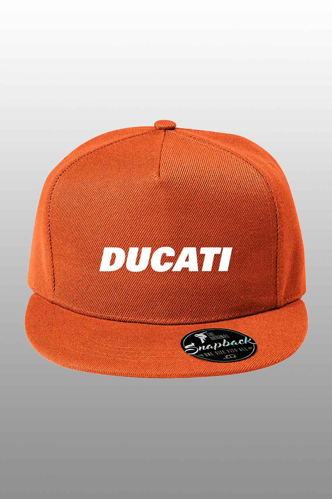 Snapback kšiltovka Ducati Barva: Oranžová