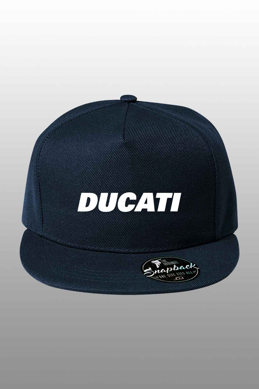 Snapback kšiltovka Ducati Barva: Tmavomodrá