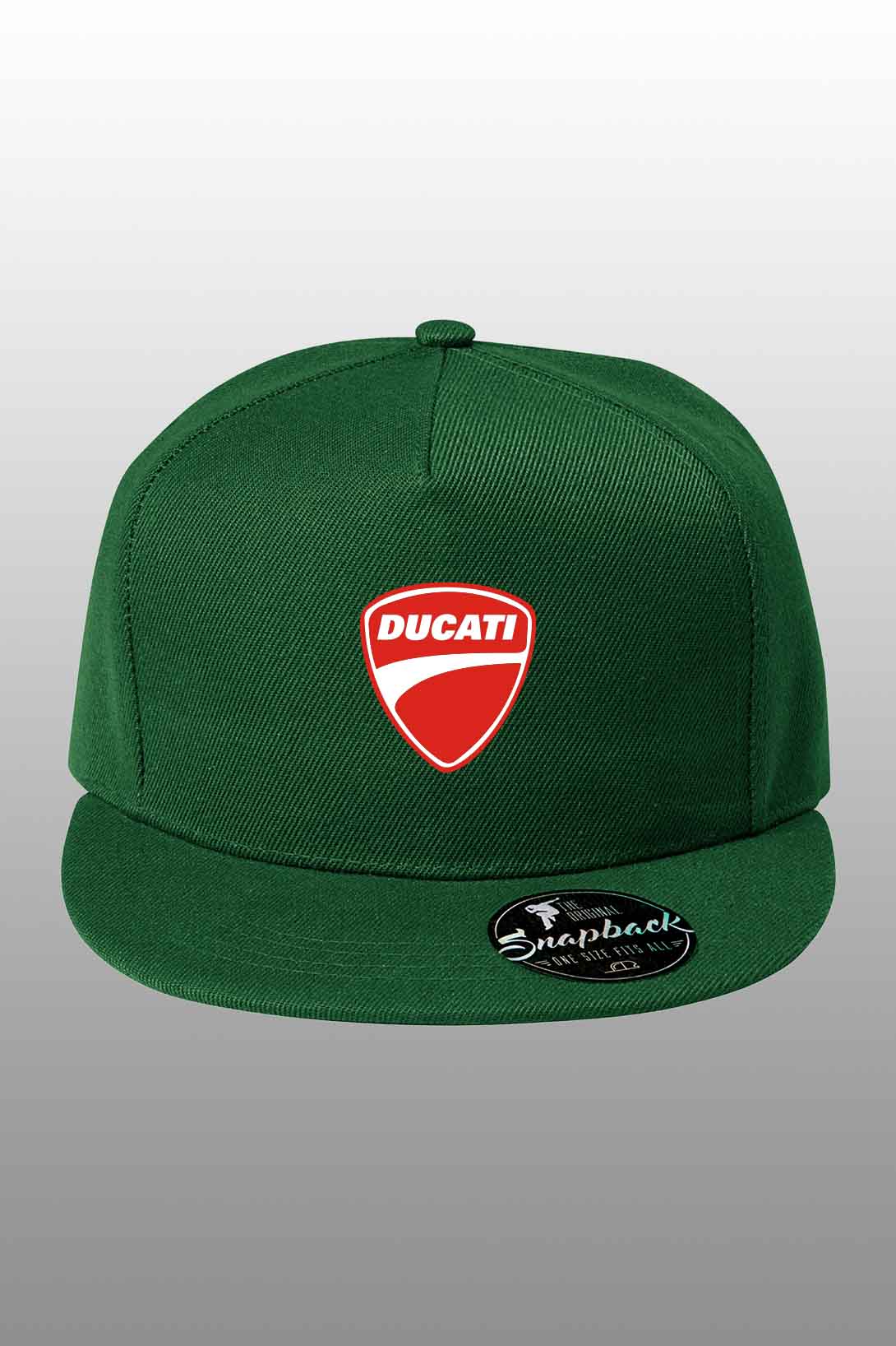 Ducati kšiltovka snapback Barva: Láhvově zelená