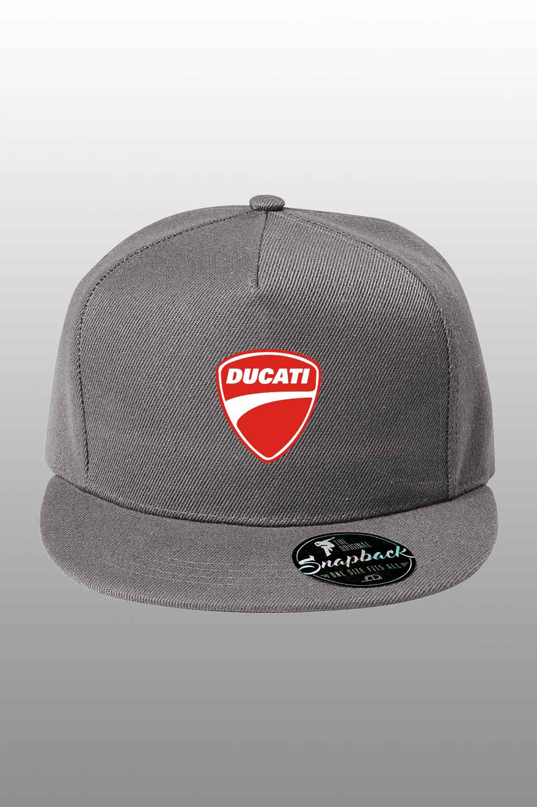 Ducati kšiltovka snapback Barva: Starostříbrná