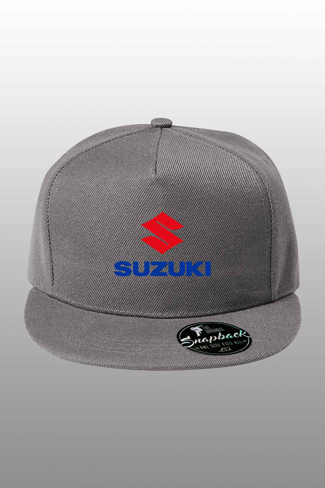 Snapback kšiltovka Suzuki Barva: Starostříbrná