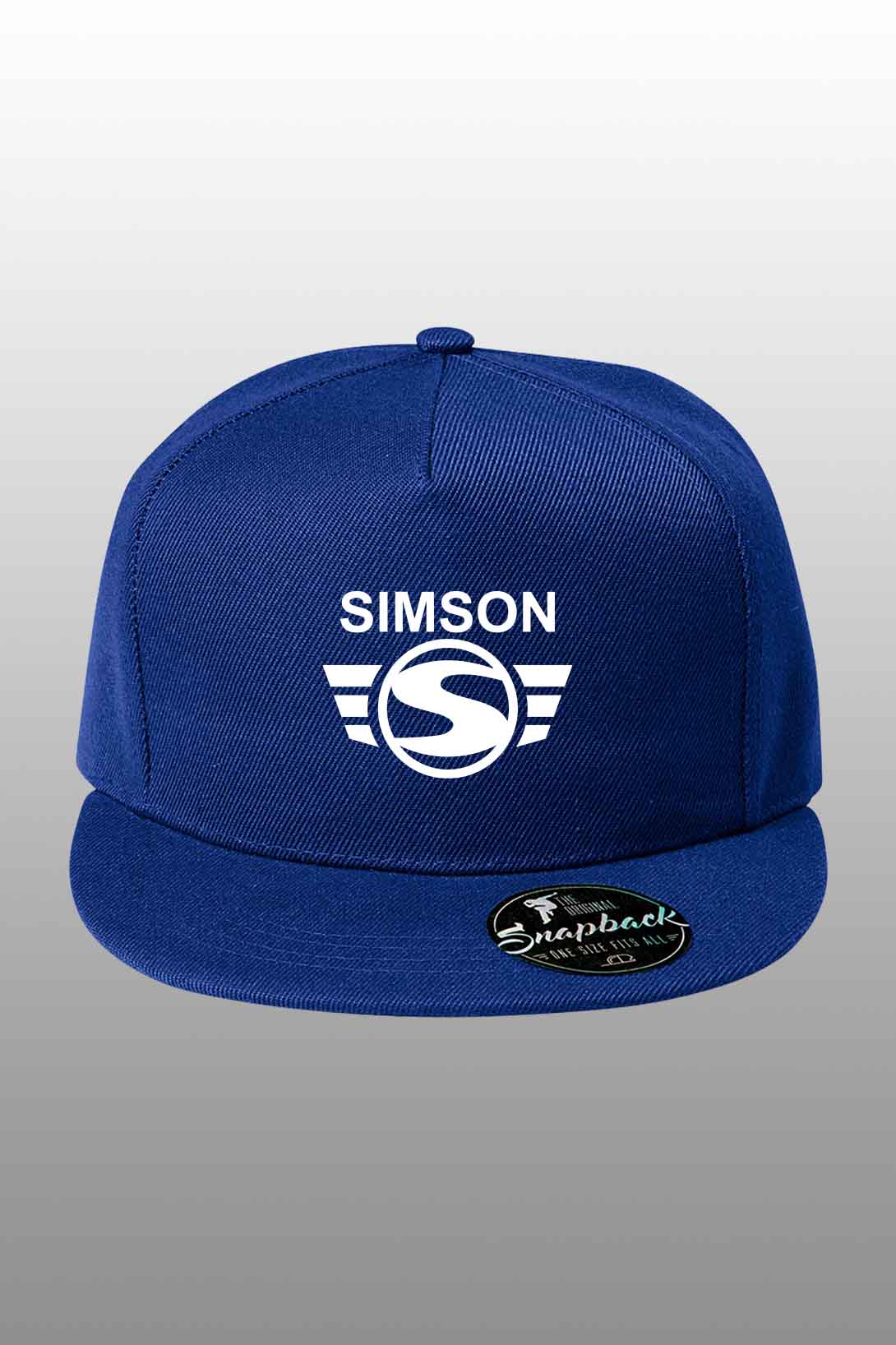 Snapback kšiltovka Simson Barva: Kráľovská modrá