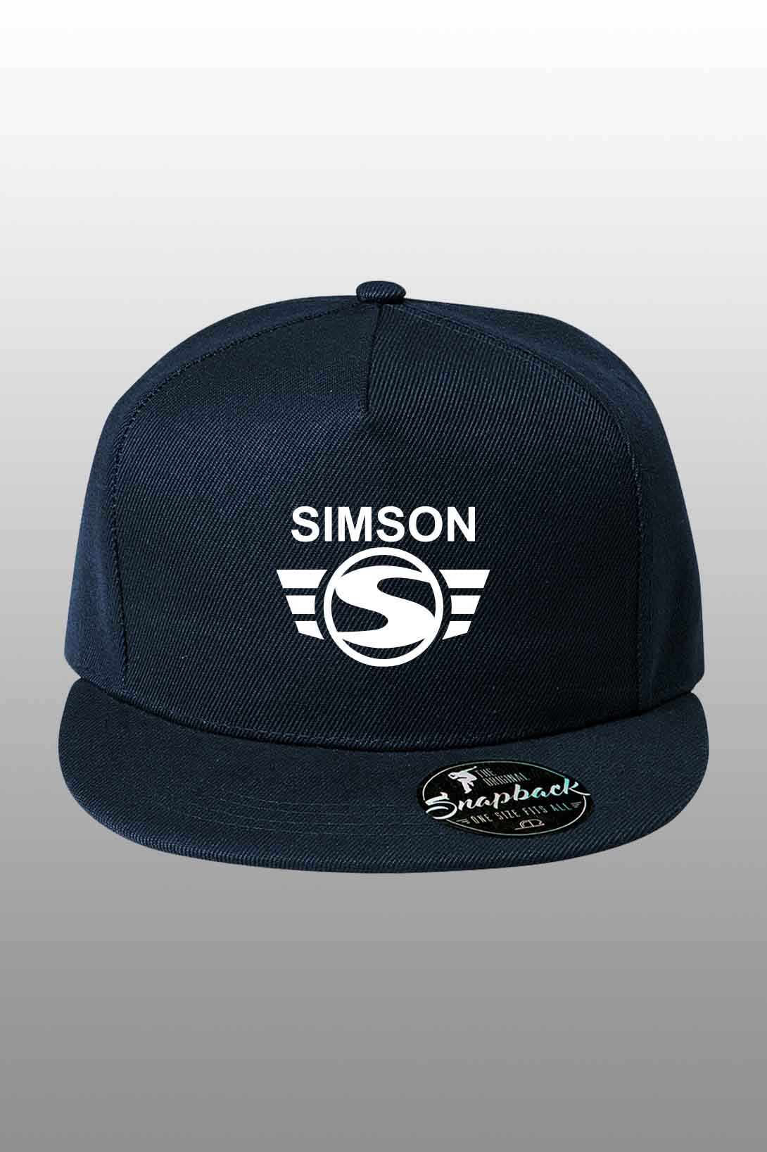Snapback kšiltovka Simson Barva: Tmavomodrá