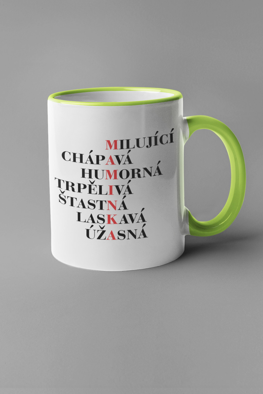 Hrnek Maminka Barva: Zelená