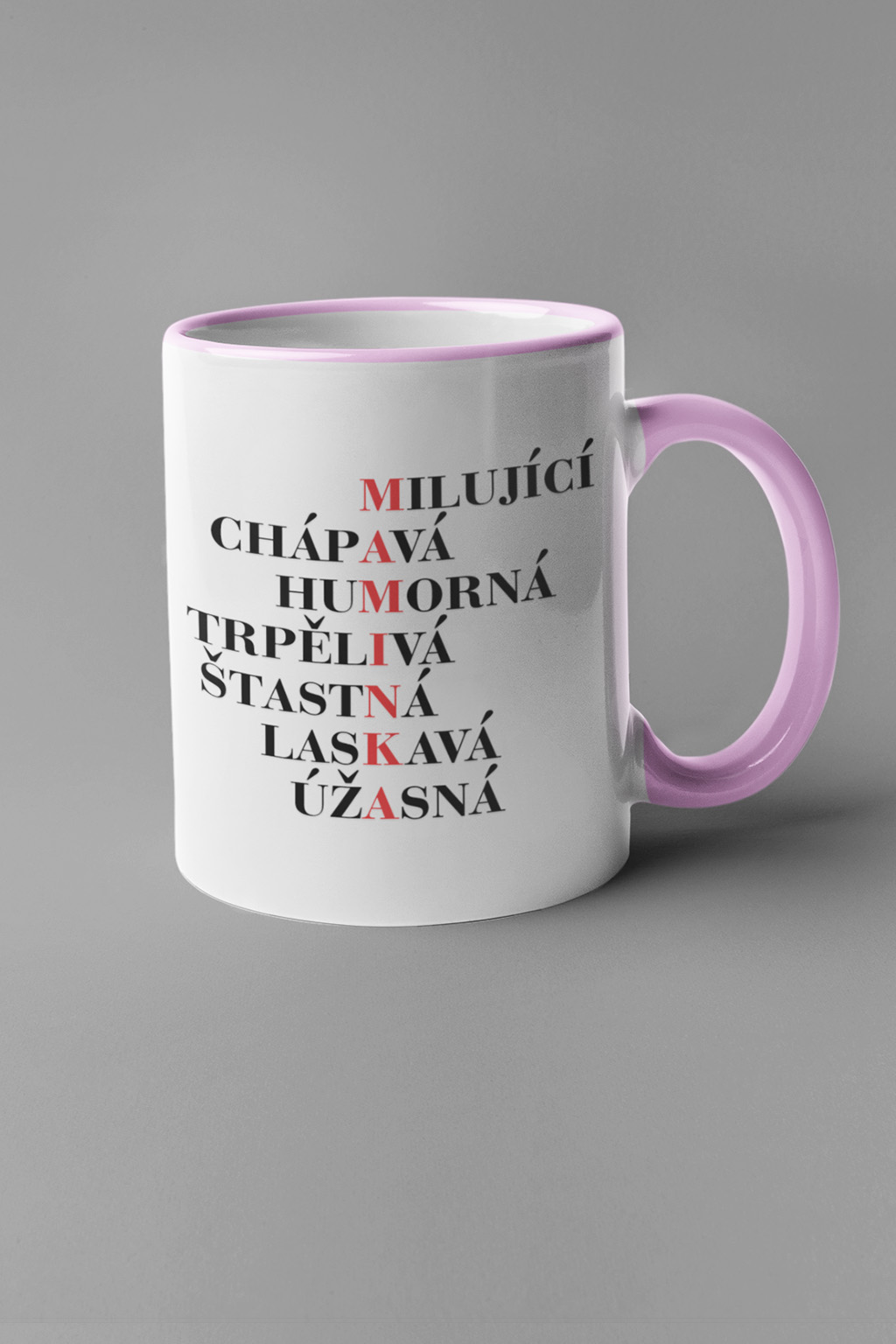 Hrnek Maminka Barva: Ružová