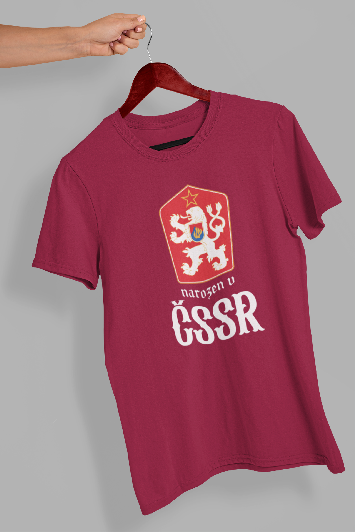 Pánské tričko Narozen v ČSSR