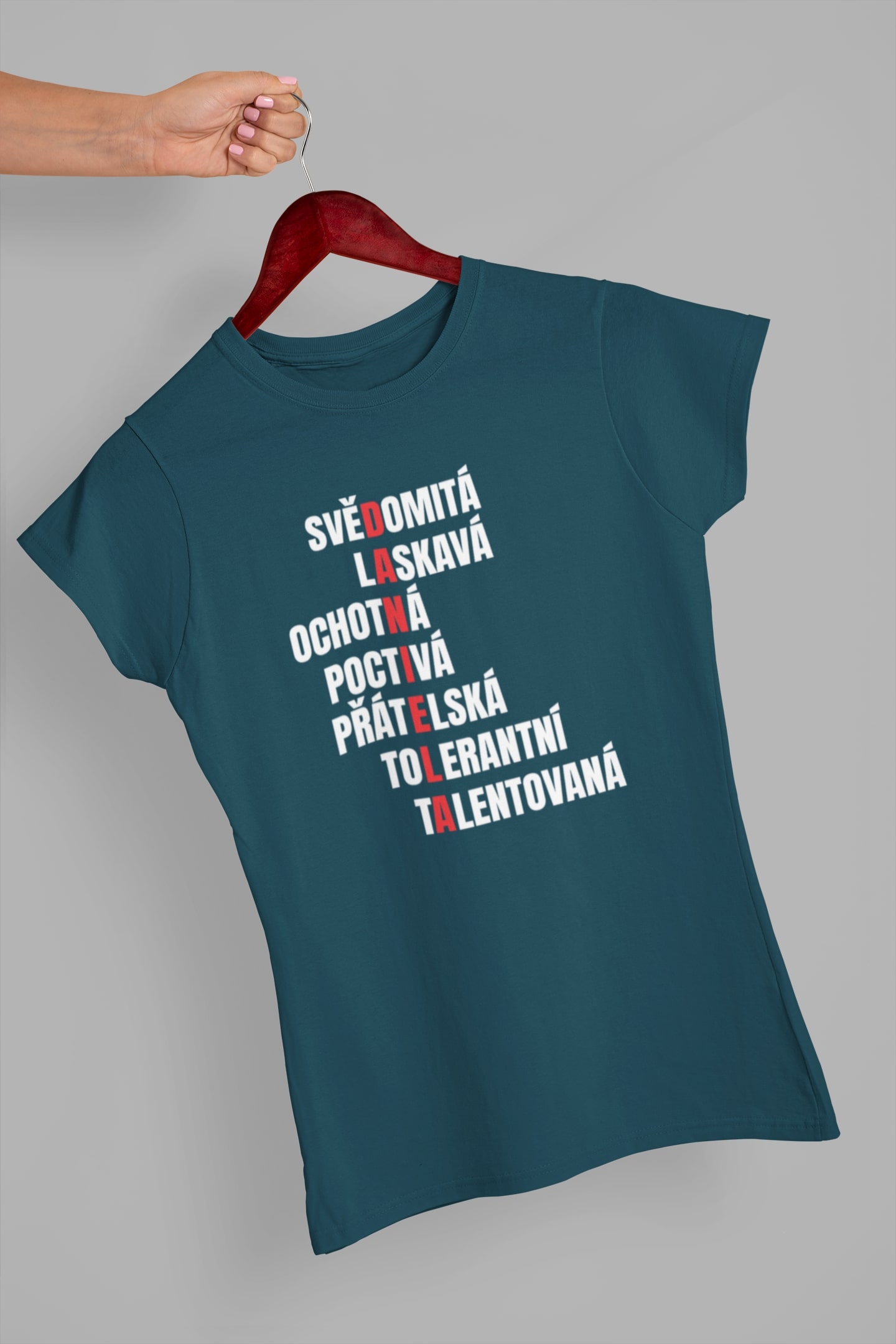 Dámske tričko Charakteristika Daniely Barva: Petrolejová modrá