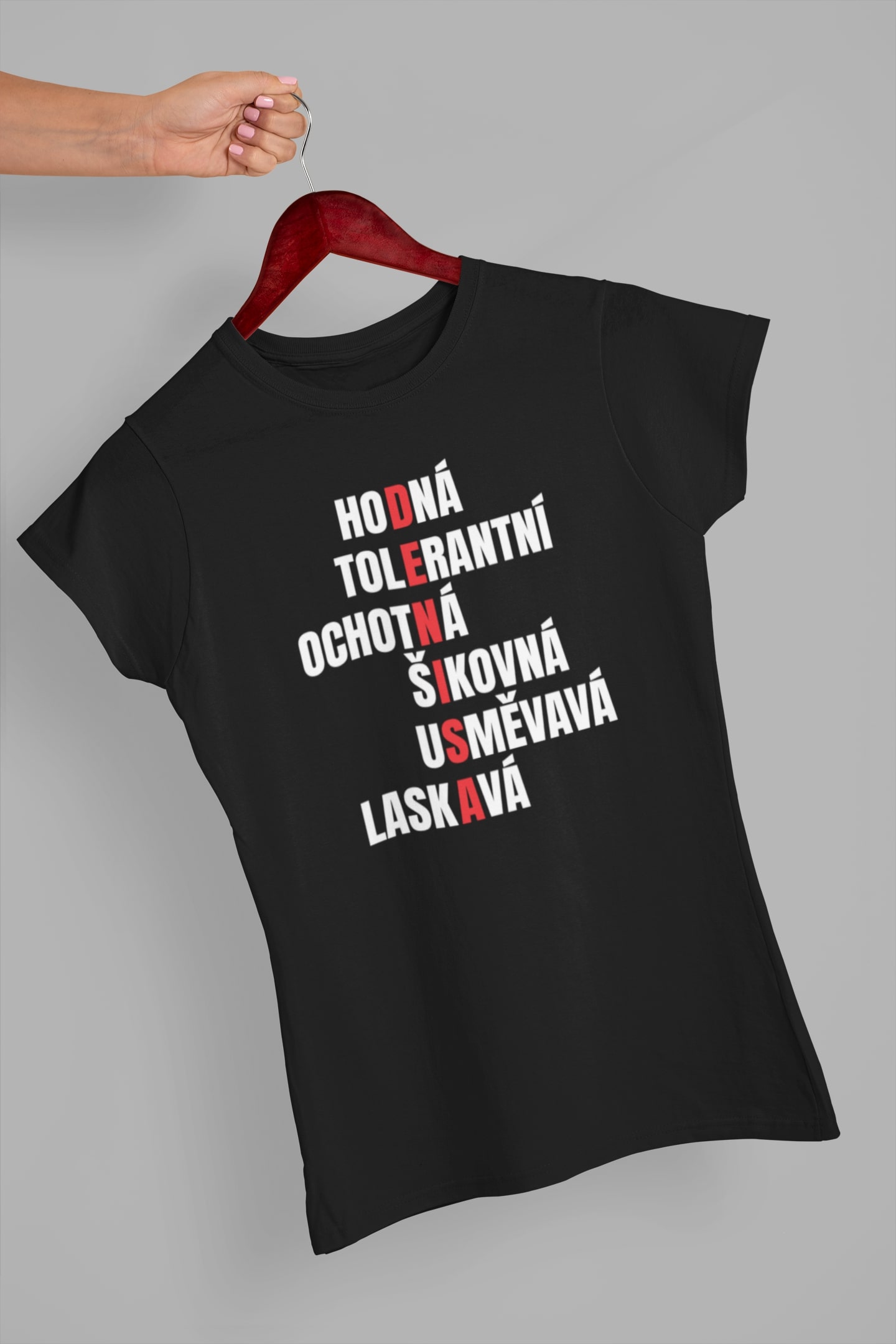 Dámske tričko Charakteristika Denisy Barva: Černá