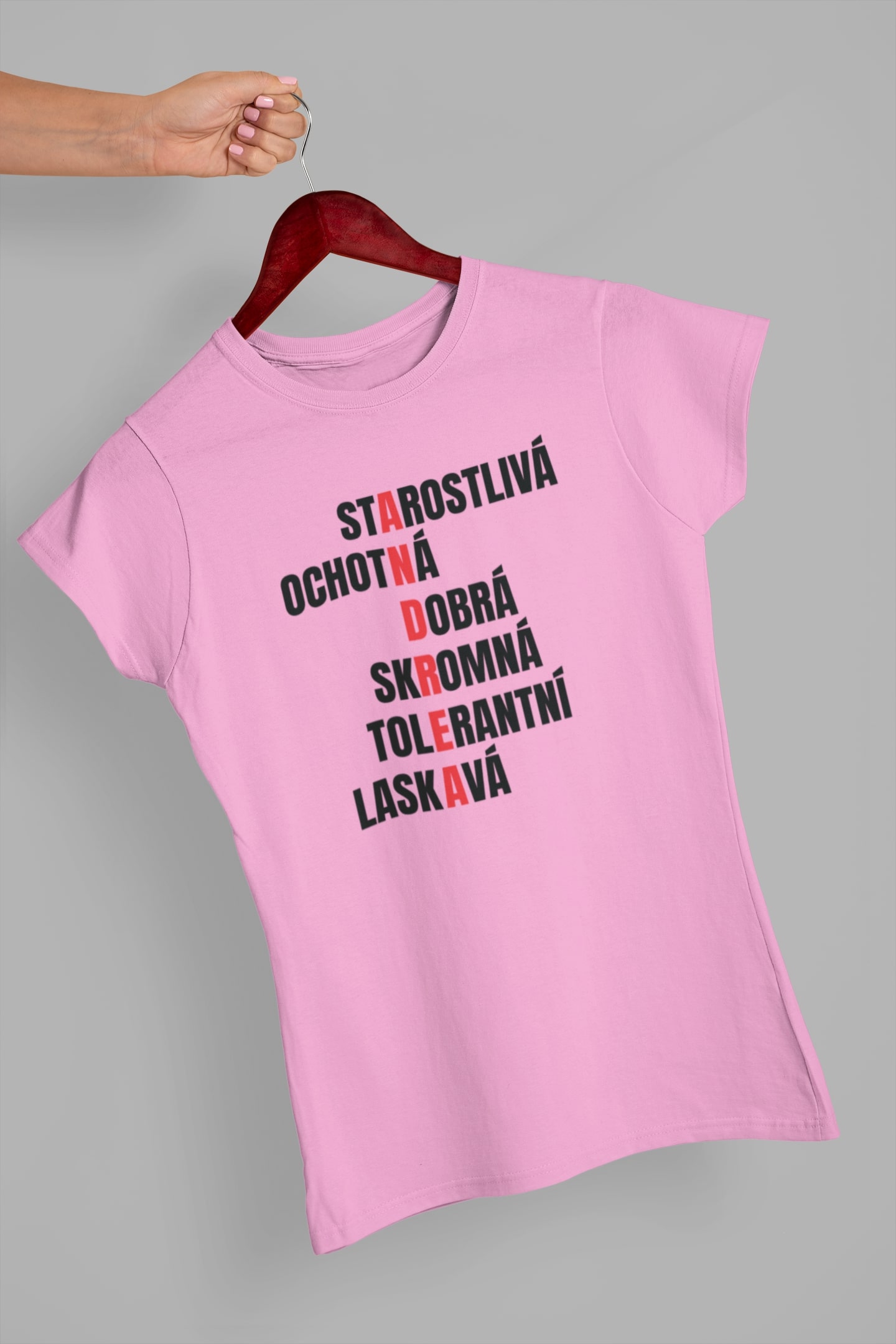 Dámske tričko Charakteristika Andrey Barva: Ružová