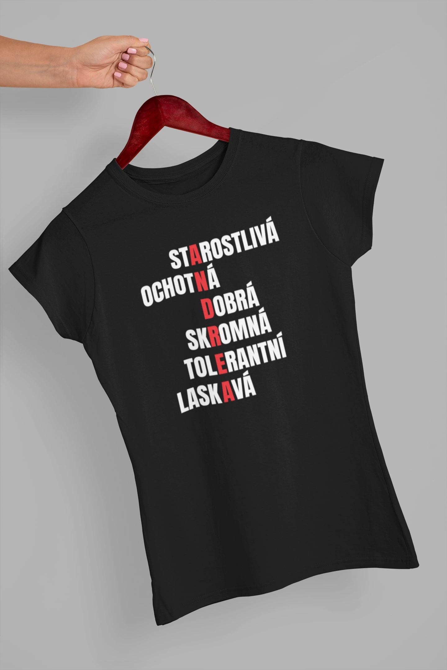 Dámske tričko Charakteristika Andrey Barva: Černá