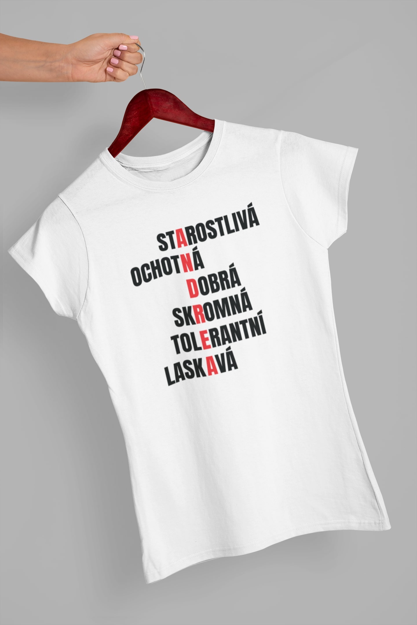 Dámske tričko Charakteristika Andrey Barva: Bíla