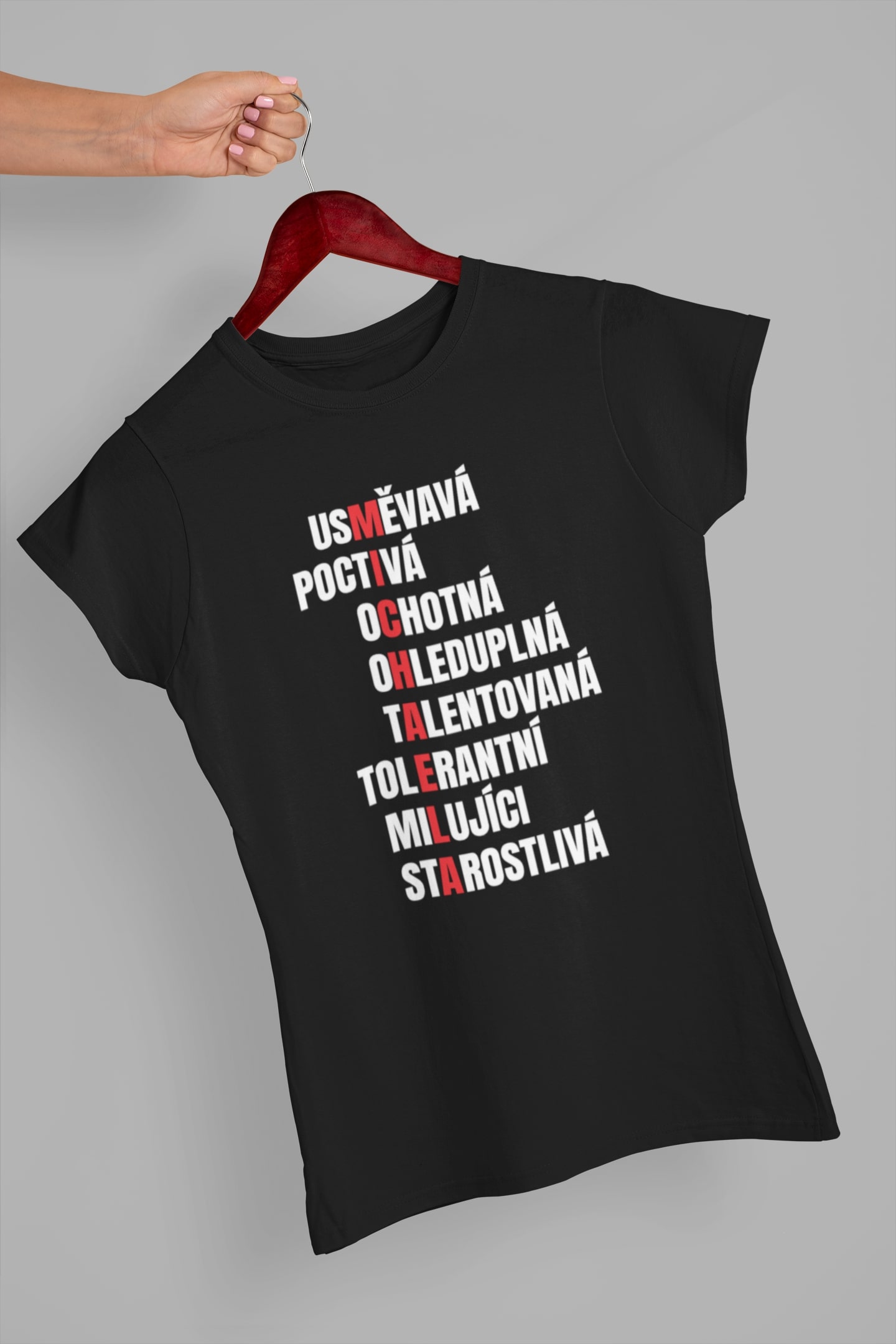 Dámské tričko Charakteristika Michaela Barva: Černá