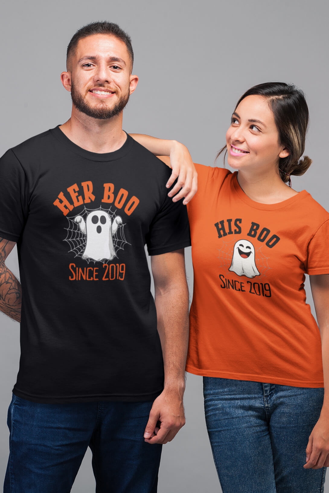 Tričká pro páry Boo