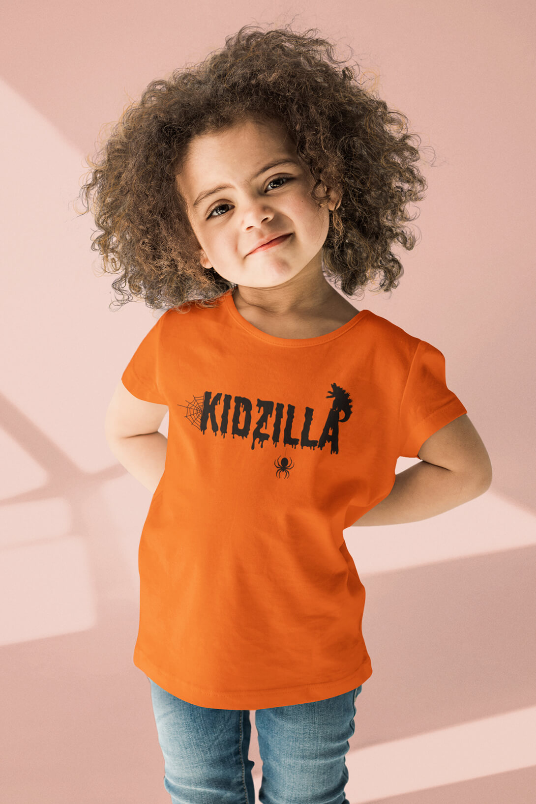 Dětské tričko Kidzilla Barva: Oranžová, Velikost: 122