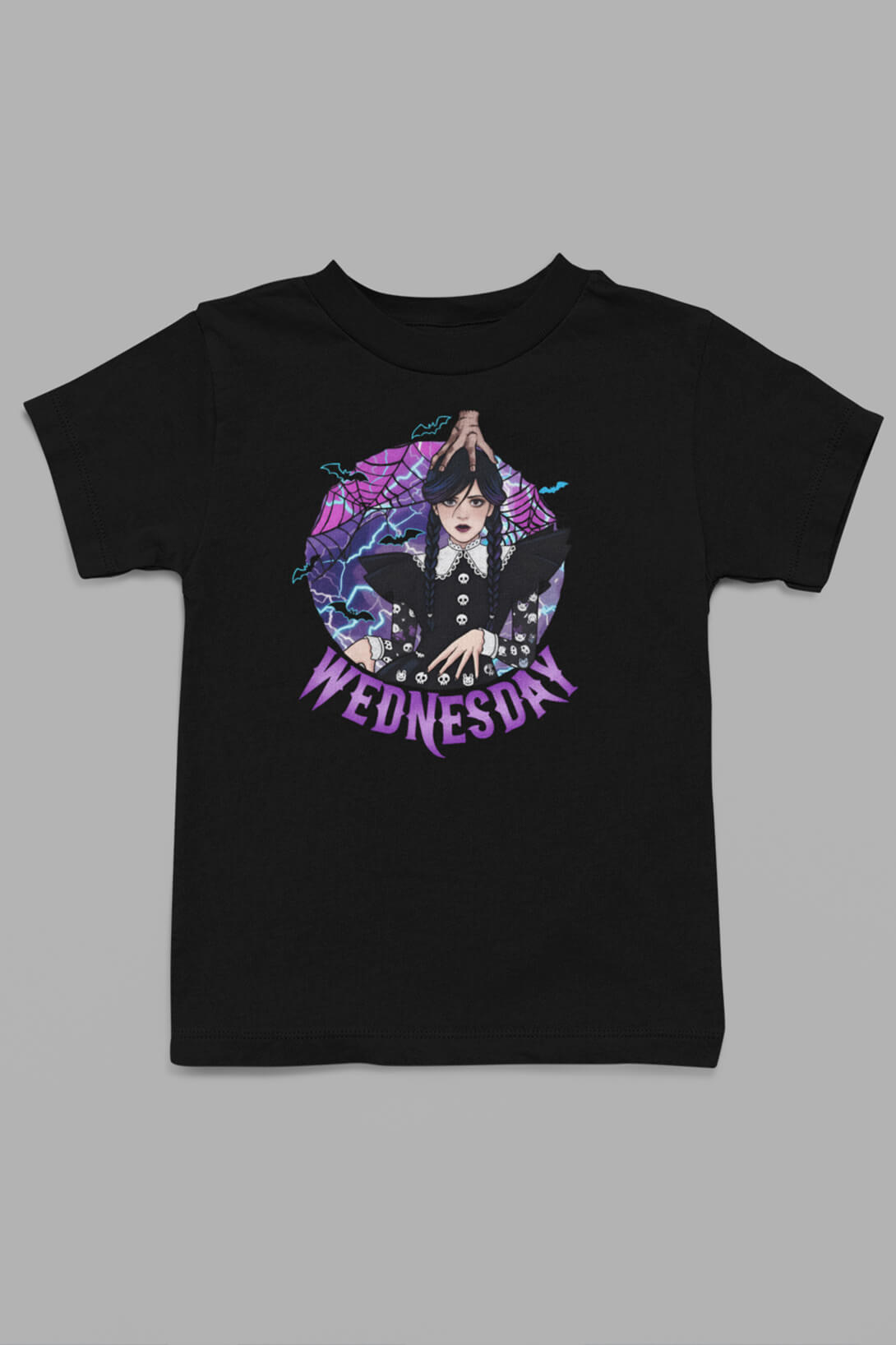 Dětské tričko Wednesday Barva: Černá, Velikost: 122