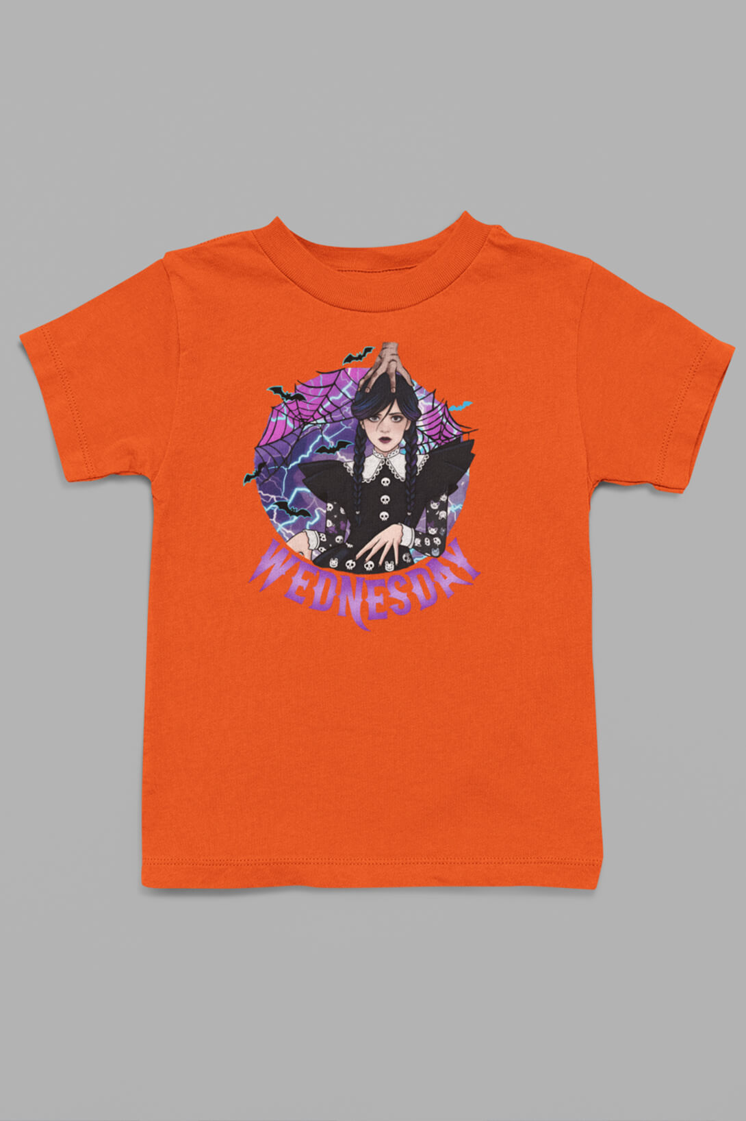 Dětské tričko Wednesday Barva: Oranžová, Velikost: 122