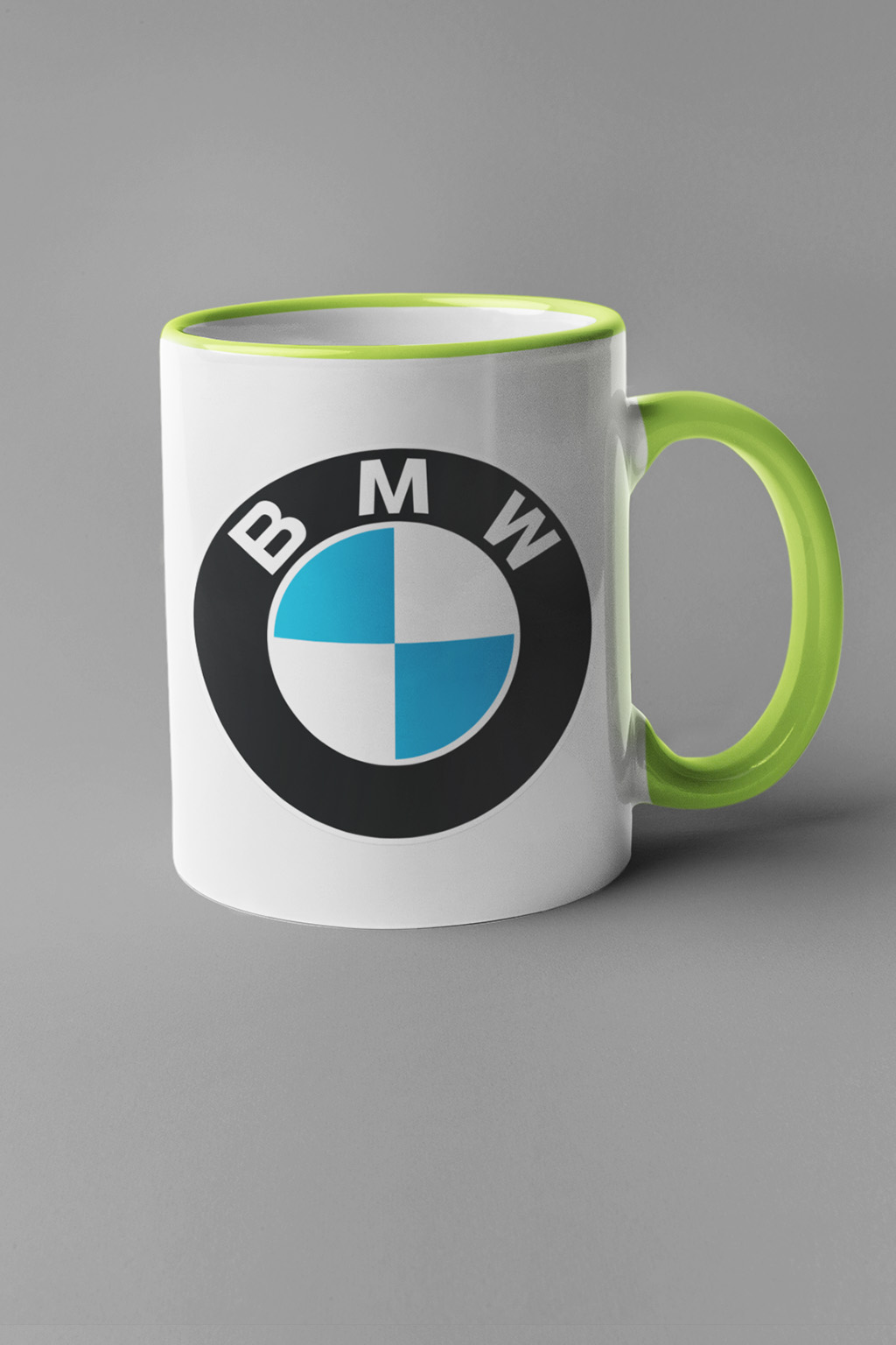 Hrnek s logem auta BMW Barva: Zelená