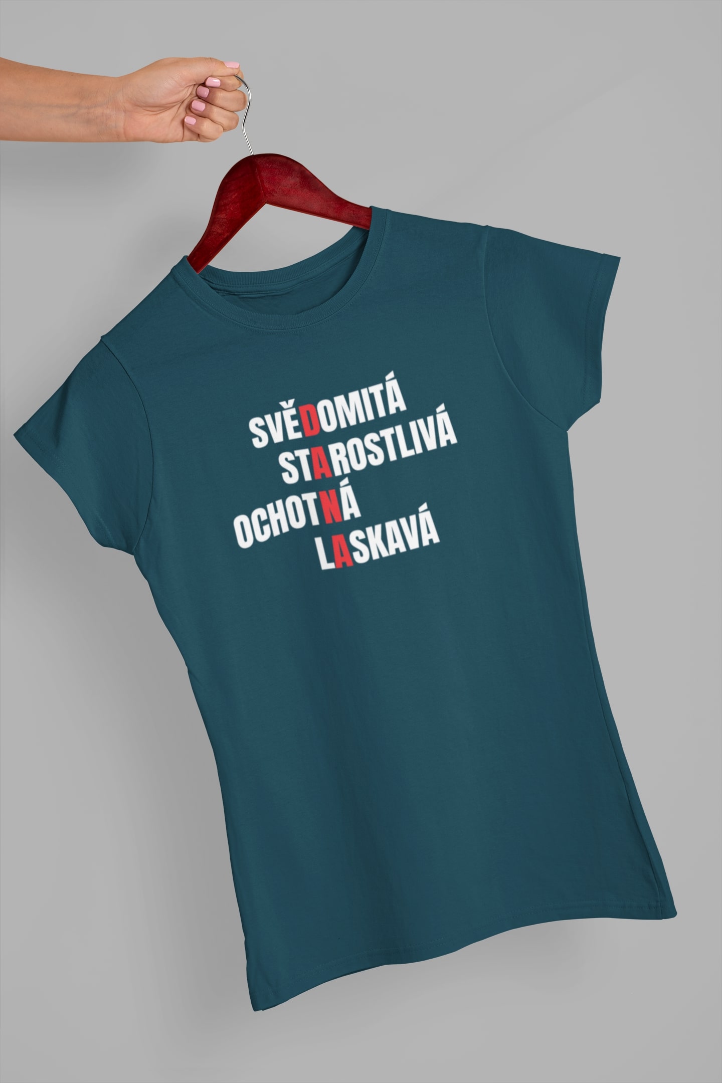 Dámské tričko Charakteristika Dana Barva: Petrolejová modrá