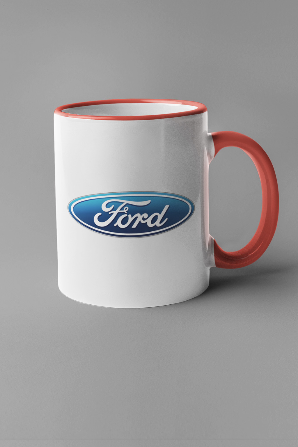 Levně Hrnek s logem auta Ford Barva: Červená