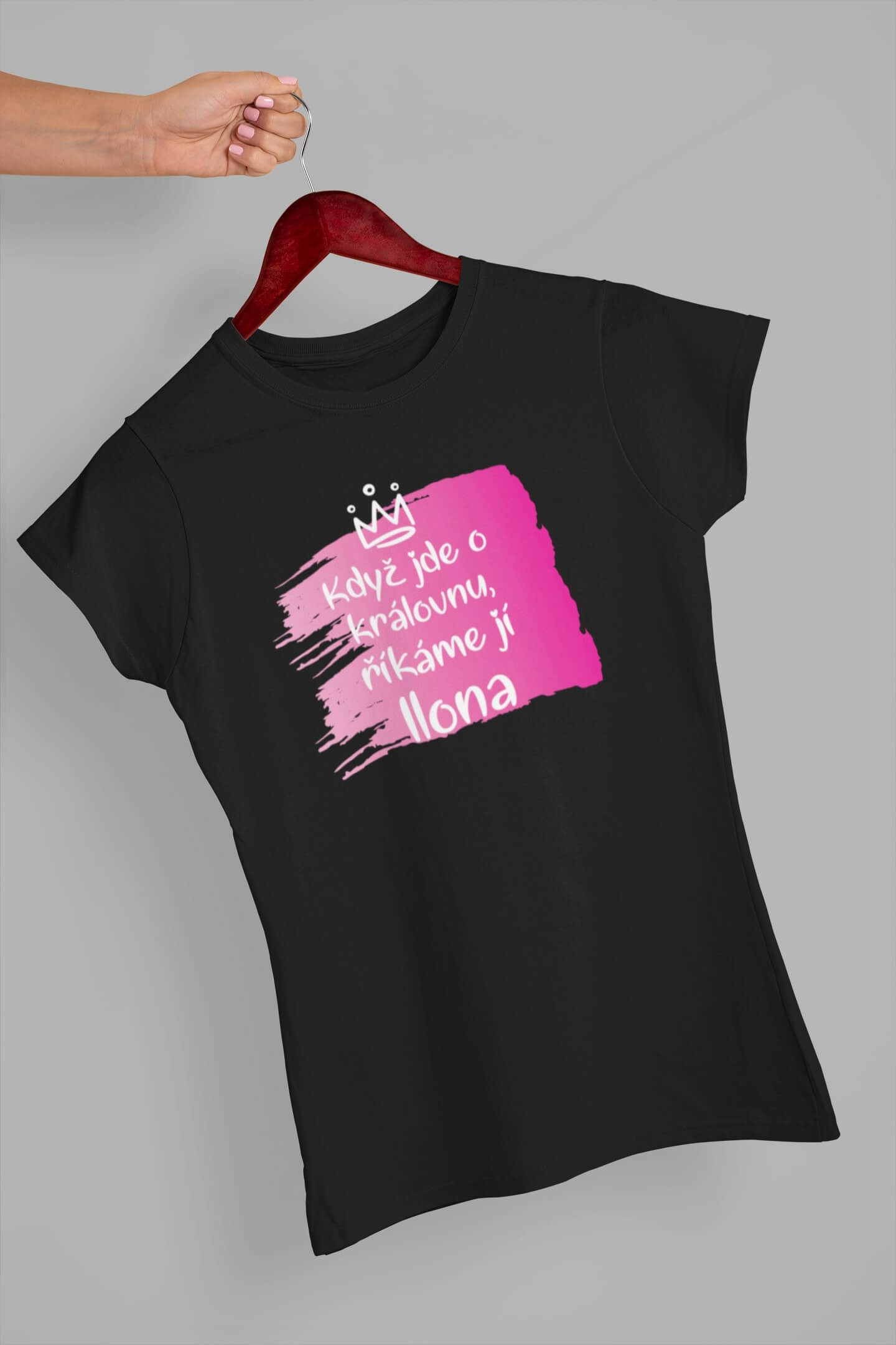 Dámské tričko Ilona Barva: Černá