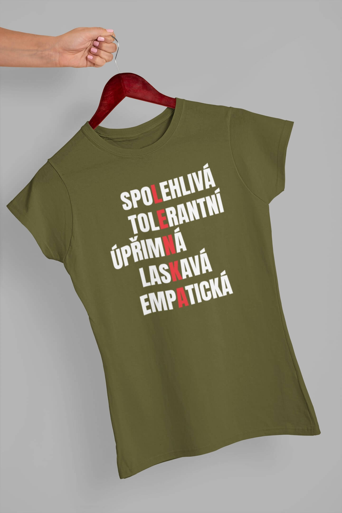 Dámské tričko Charakteristika Lenka
