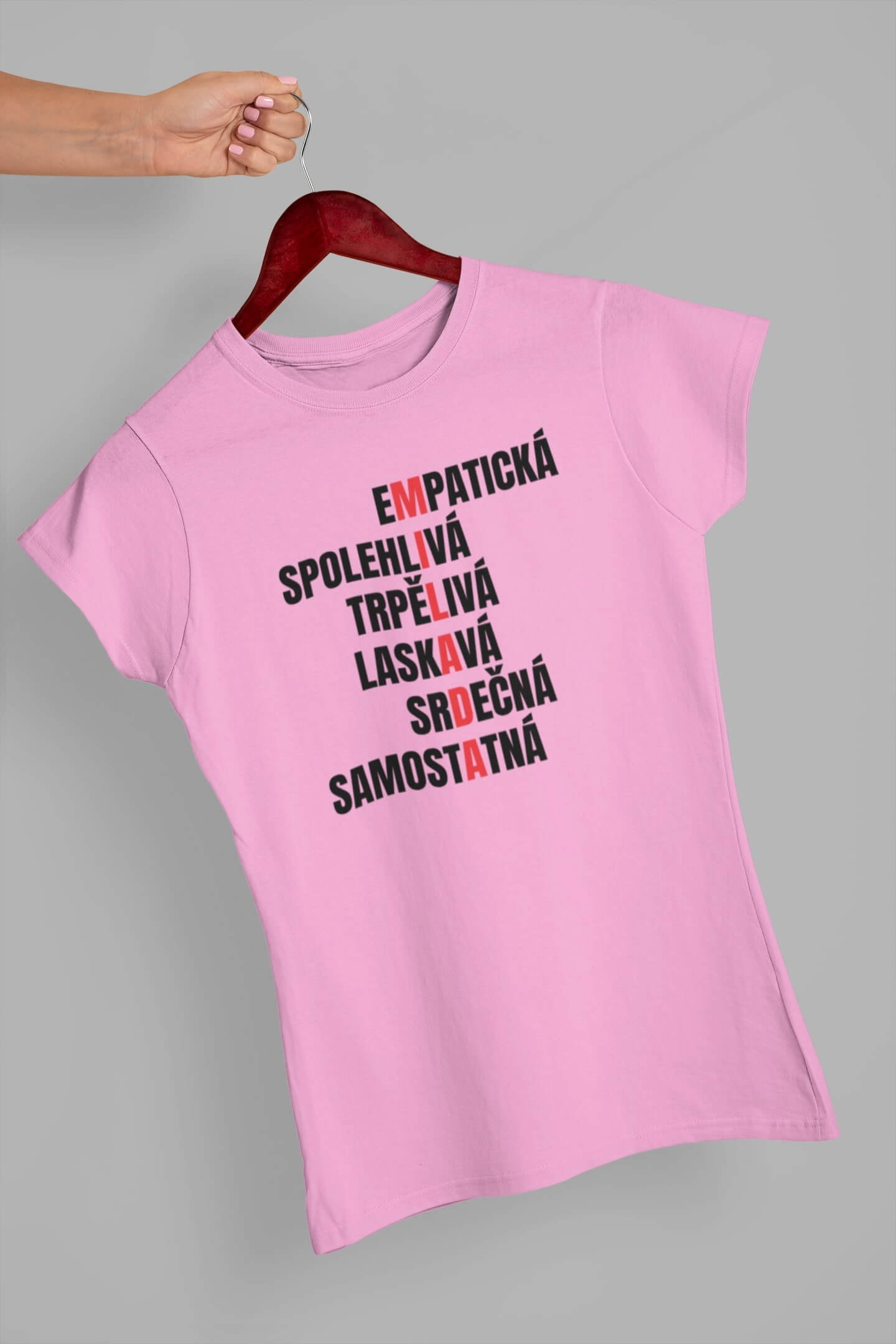Dámské tričko Charakteristika Milada