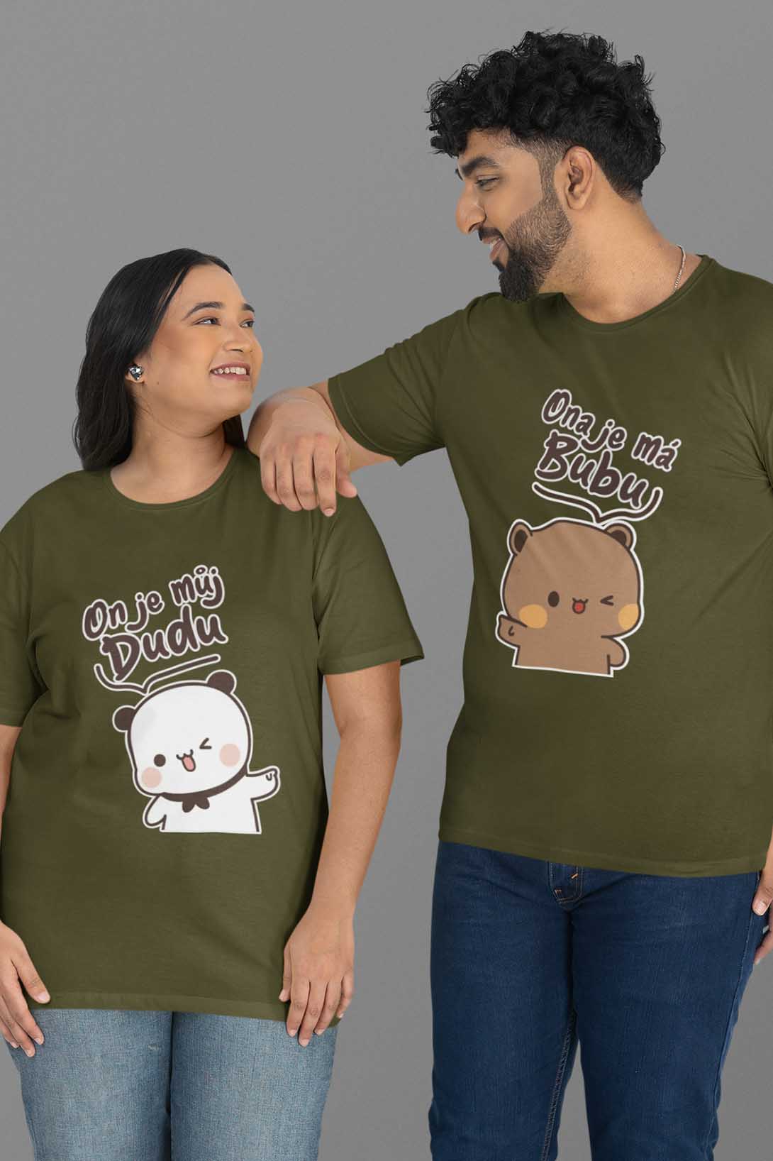 Trička pro páry Dudu a Bubu