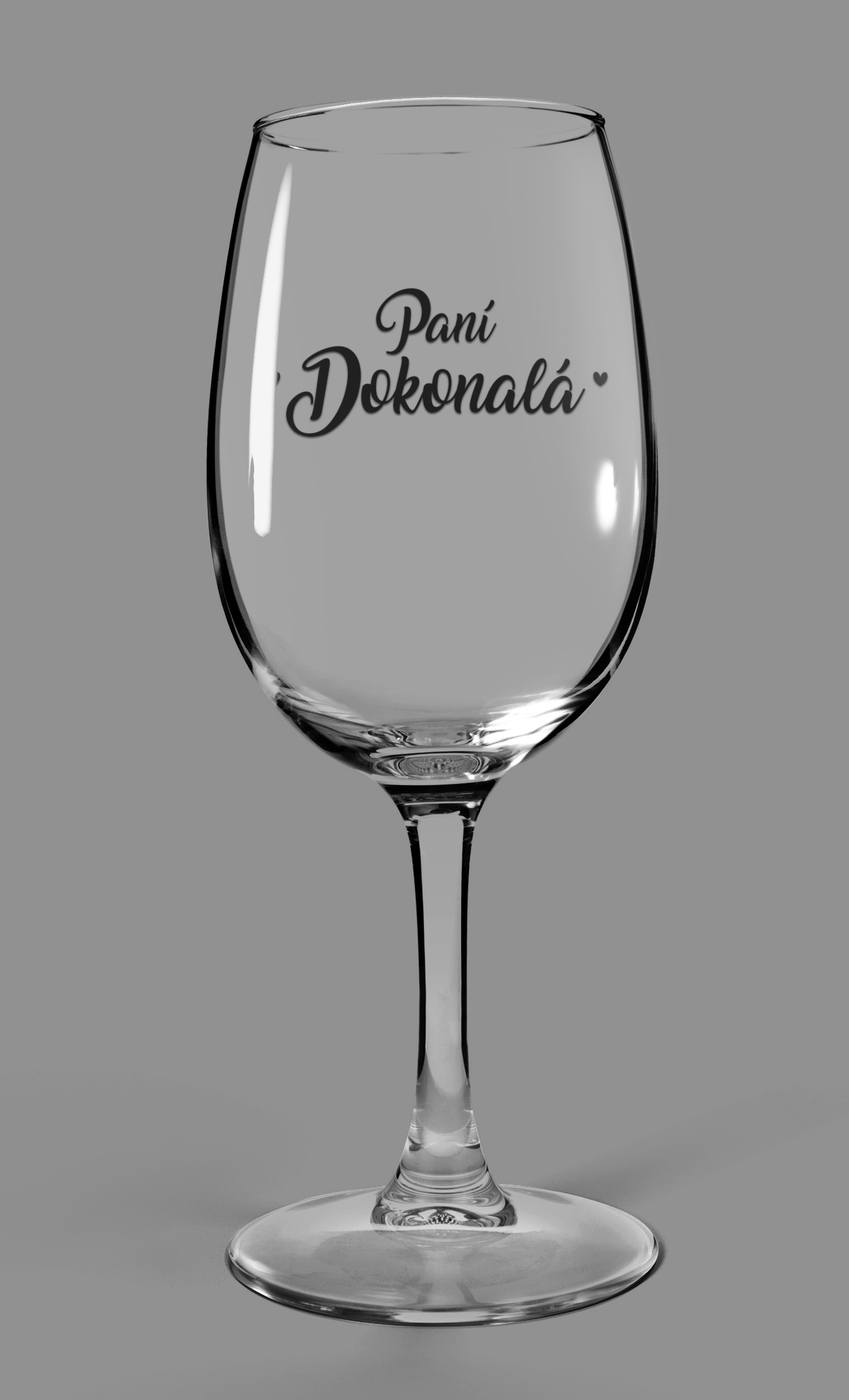 Vínový pohár Paní Dokonalá