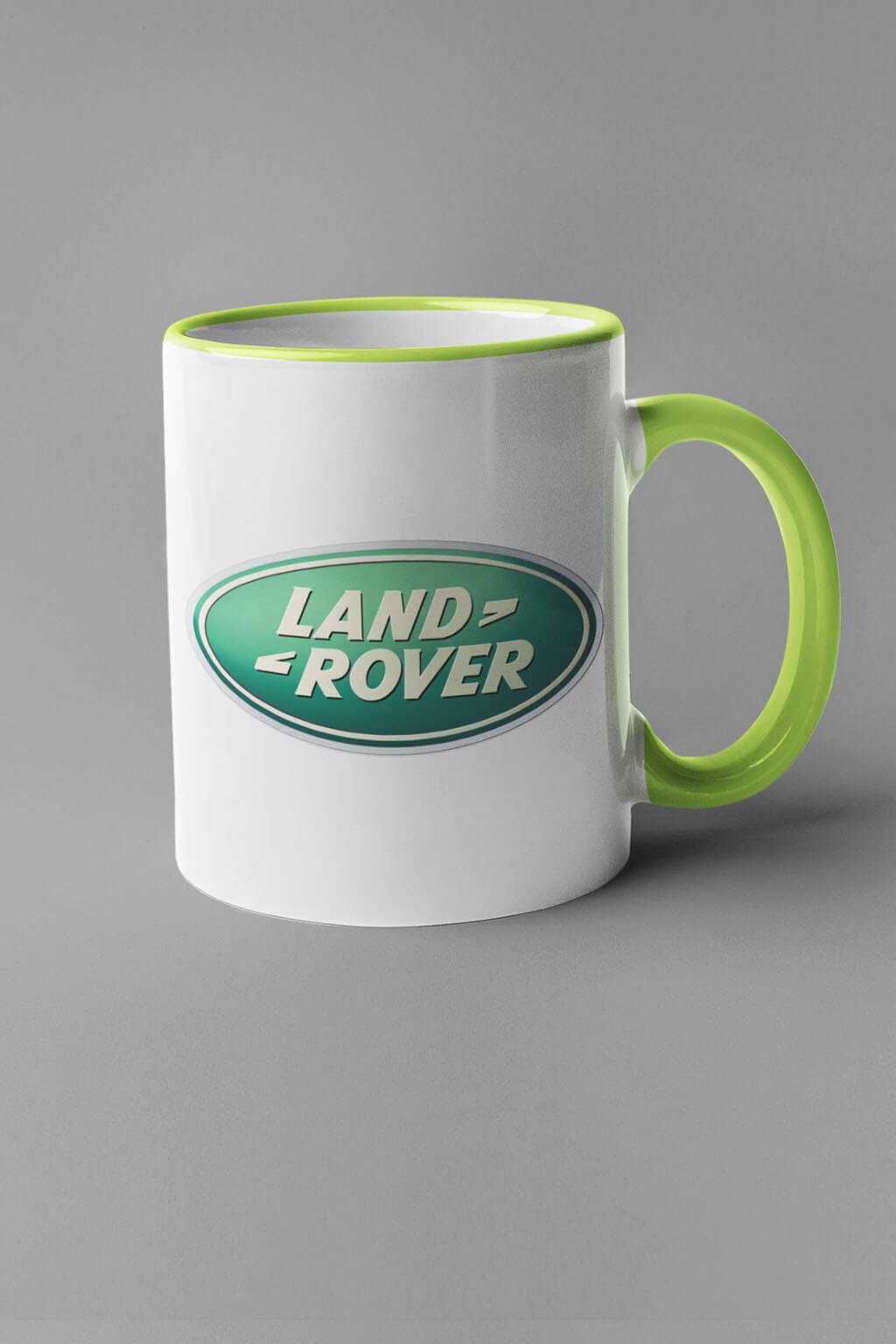 Hrnek s logem auta Land Rover Barva: Zelená