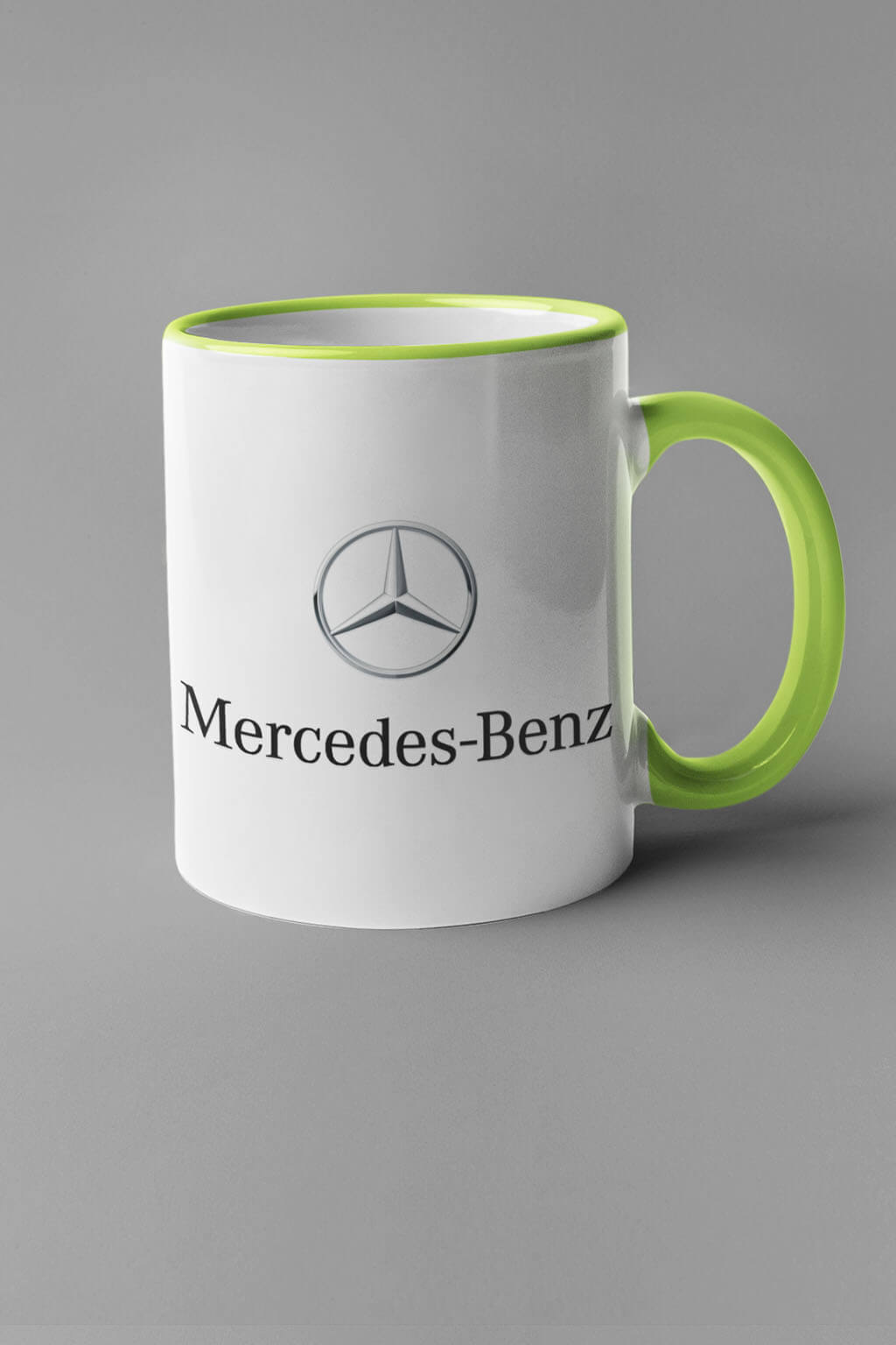 Hrnek s logem auta Mercedes Benz Barva: Zelená