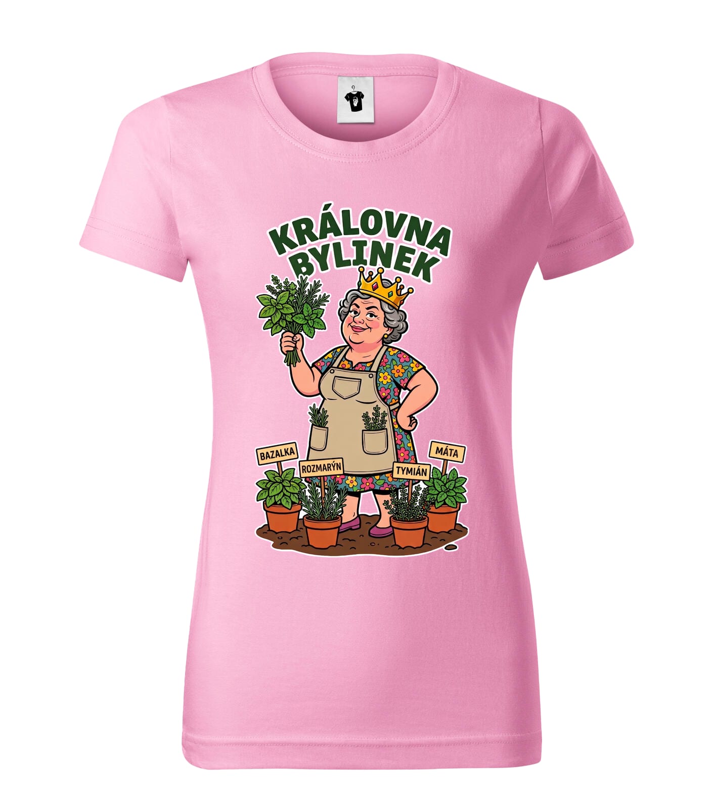 Dámske tričko Královna bylinek
