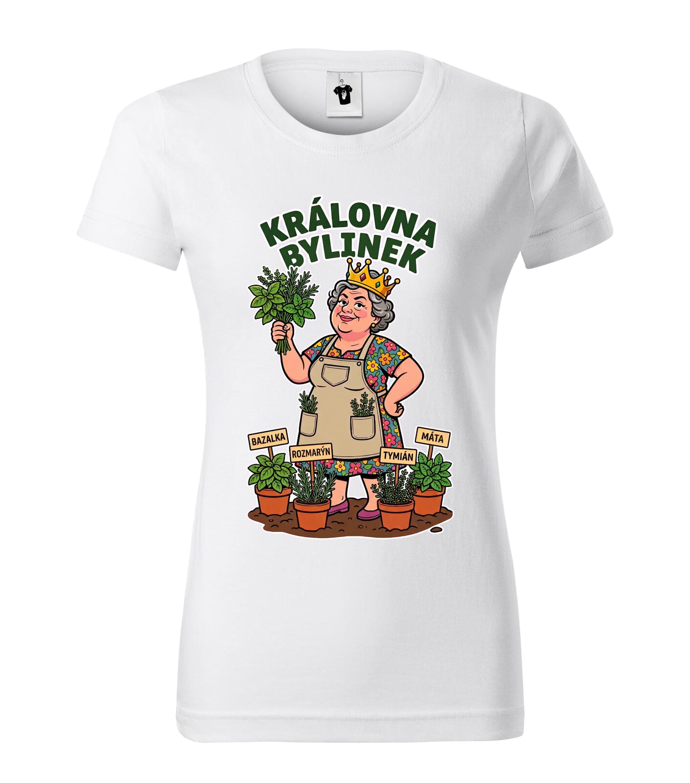 Dámske tričko Královna bylinek