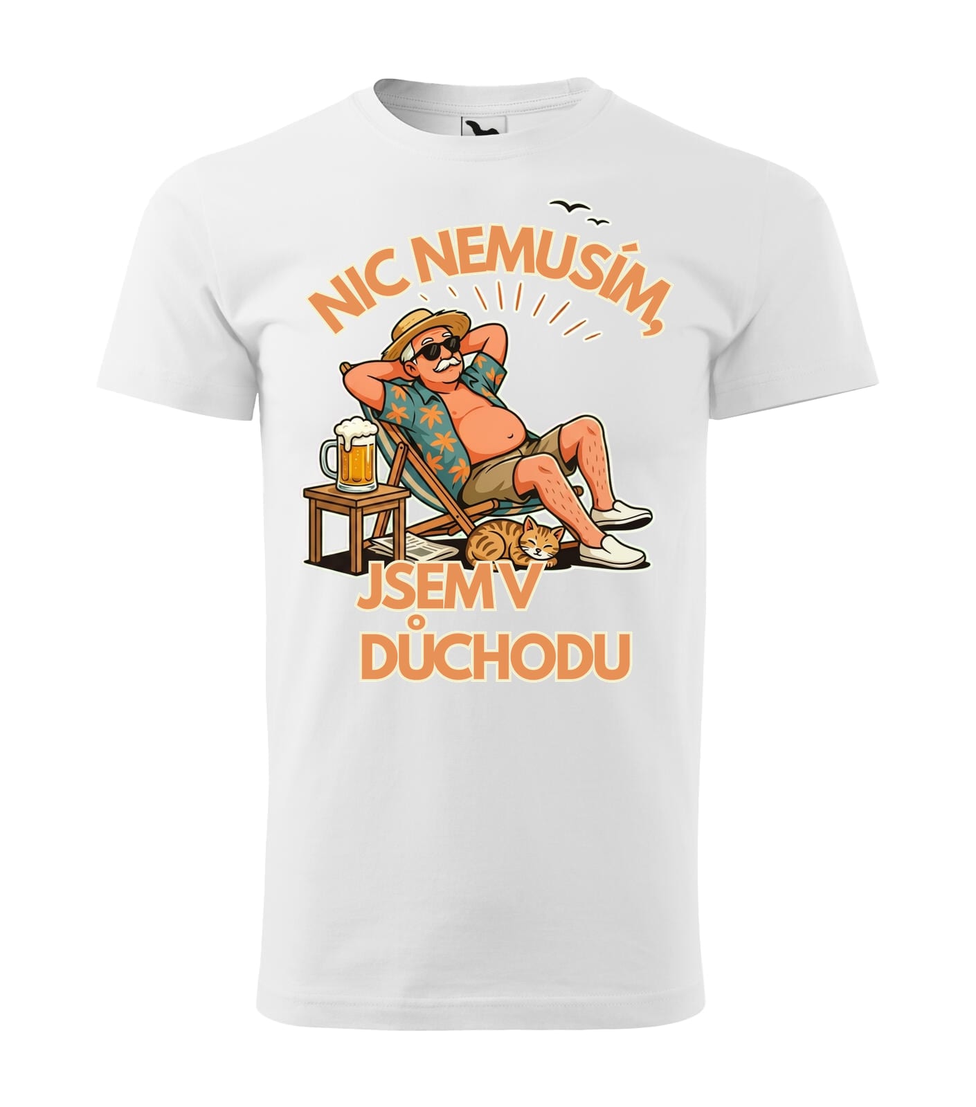 Pánské tričko Jsem v důchodu
