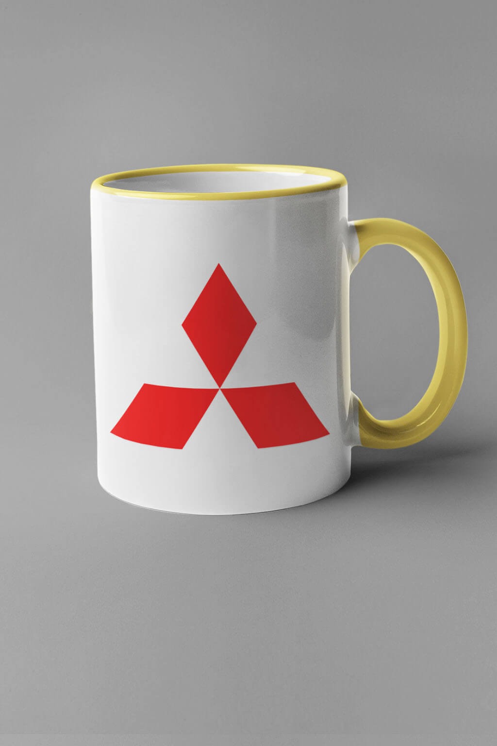 Hrnek s logem auta Mitsubishi Barva: Žlutá