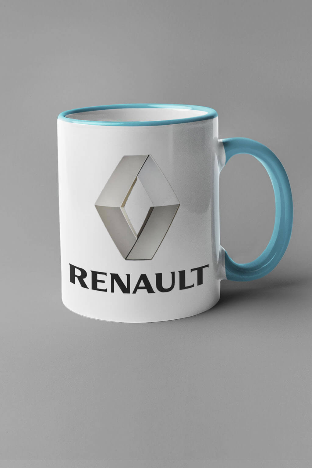 Levně Hrnek s logem auta Renault Barva: Modrá
