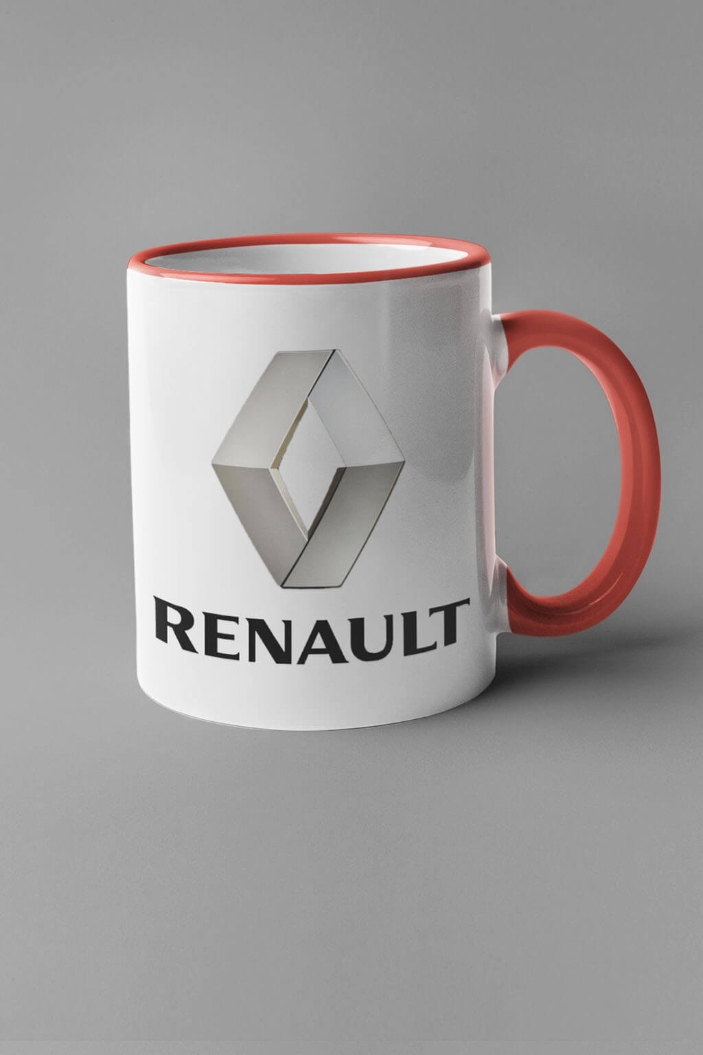 Hrnek s logem auta Renault Barva: Červená