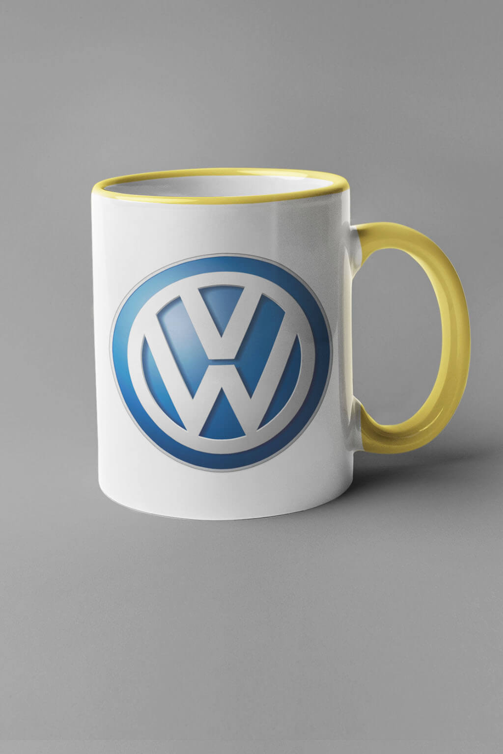Hrnek s logem auta Volkswagen Barva: Žlutá