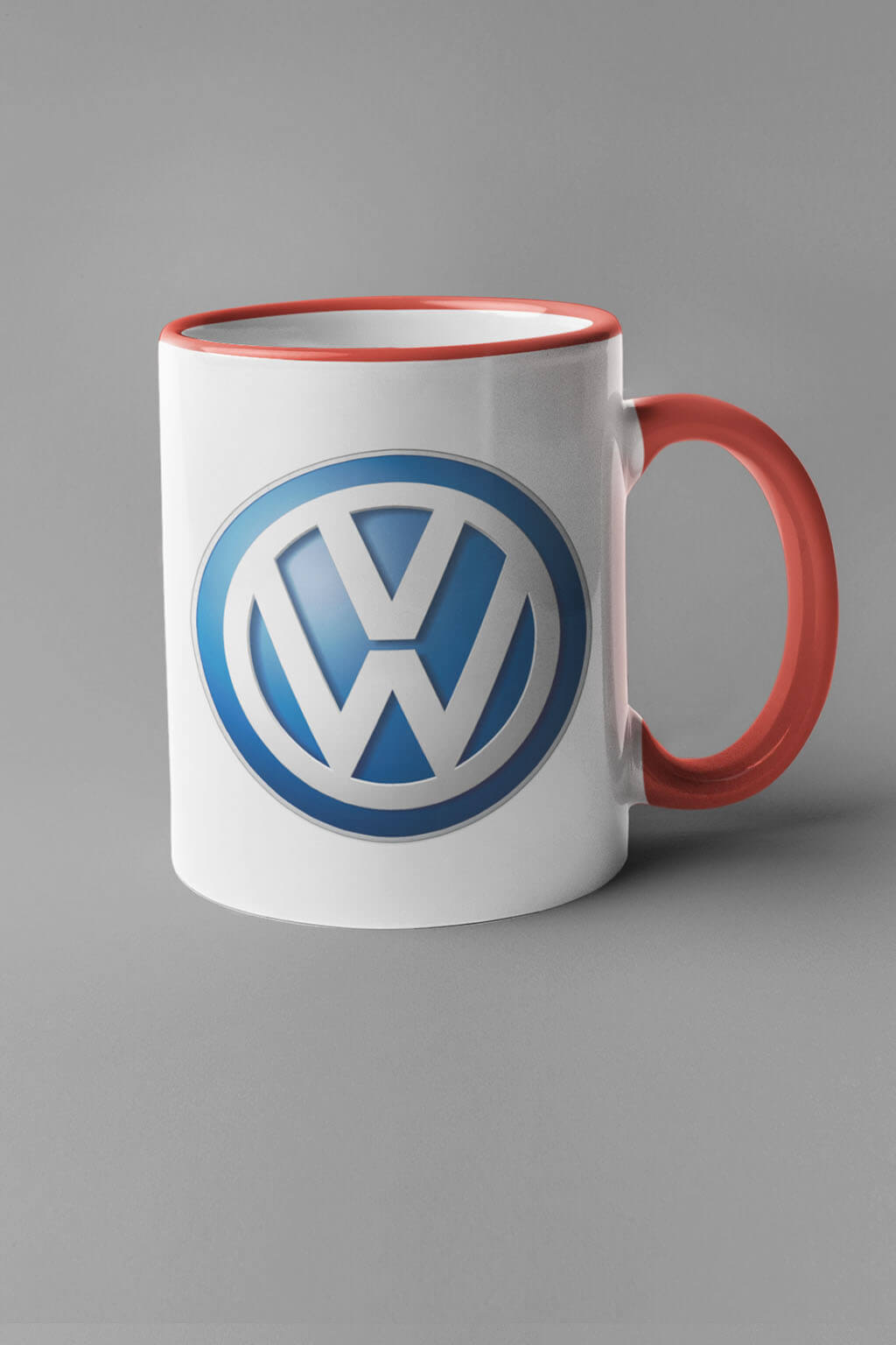 Hrnek s logem auta Volkswagen Barva: Červená