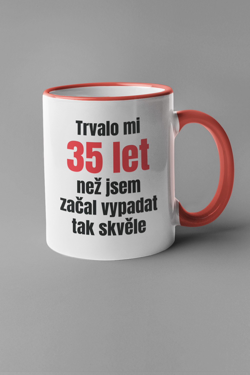 Červená
