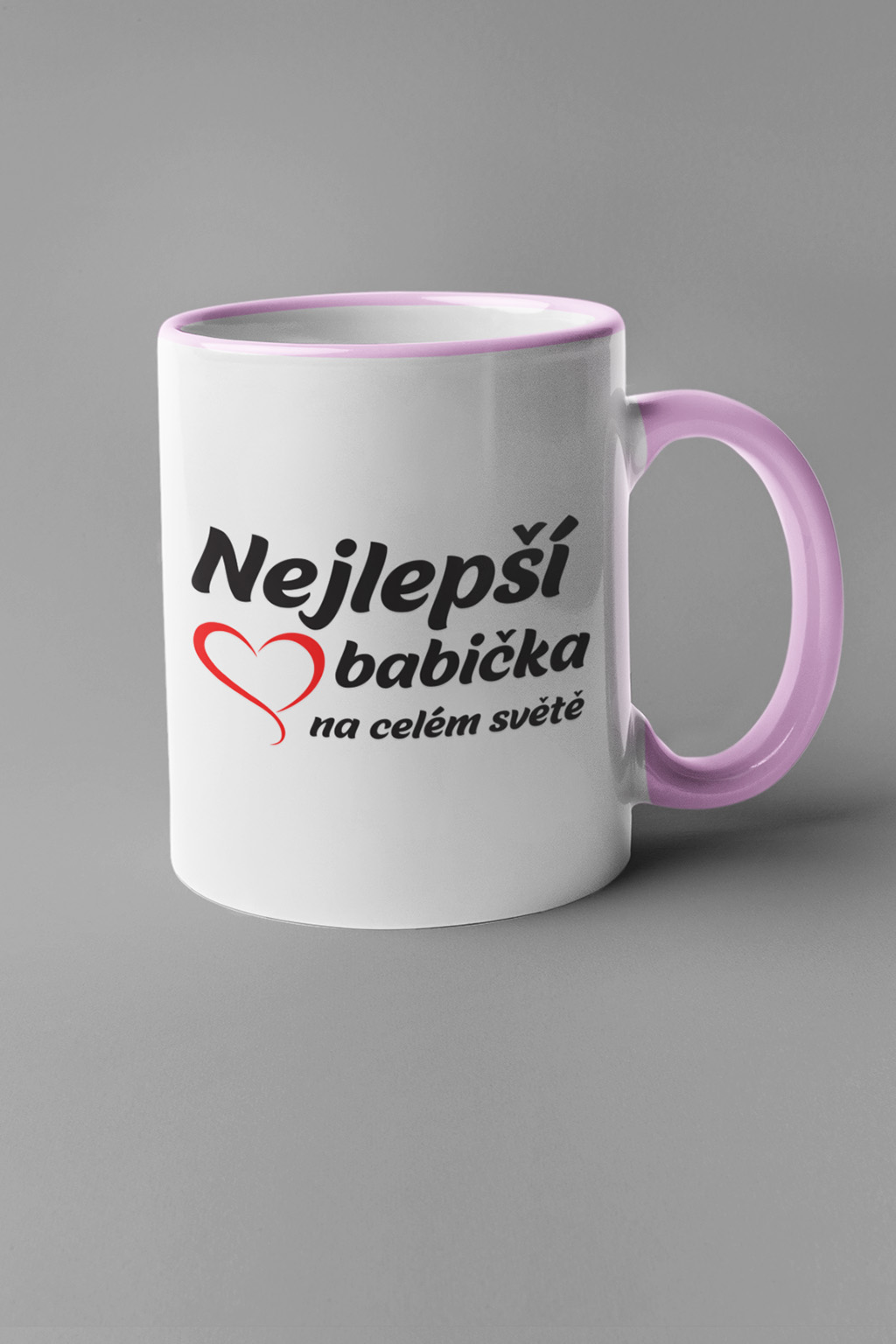 Hrnek Nejlepší babka Barva: Ružová