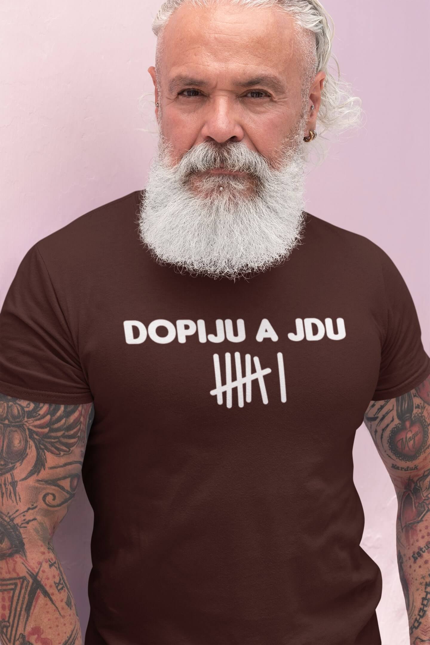Pánské tričko Dopiju a jdu